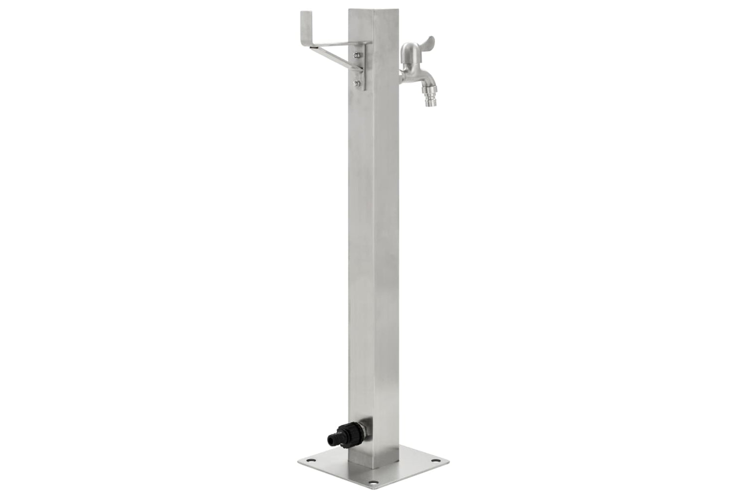 vidaXL 45454 Garden Water Column Stainless Steel Square 65cm-3