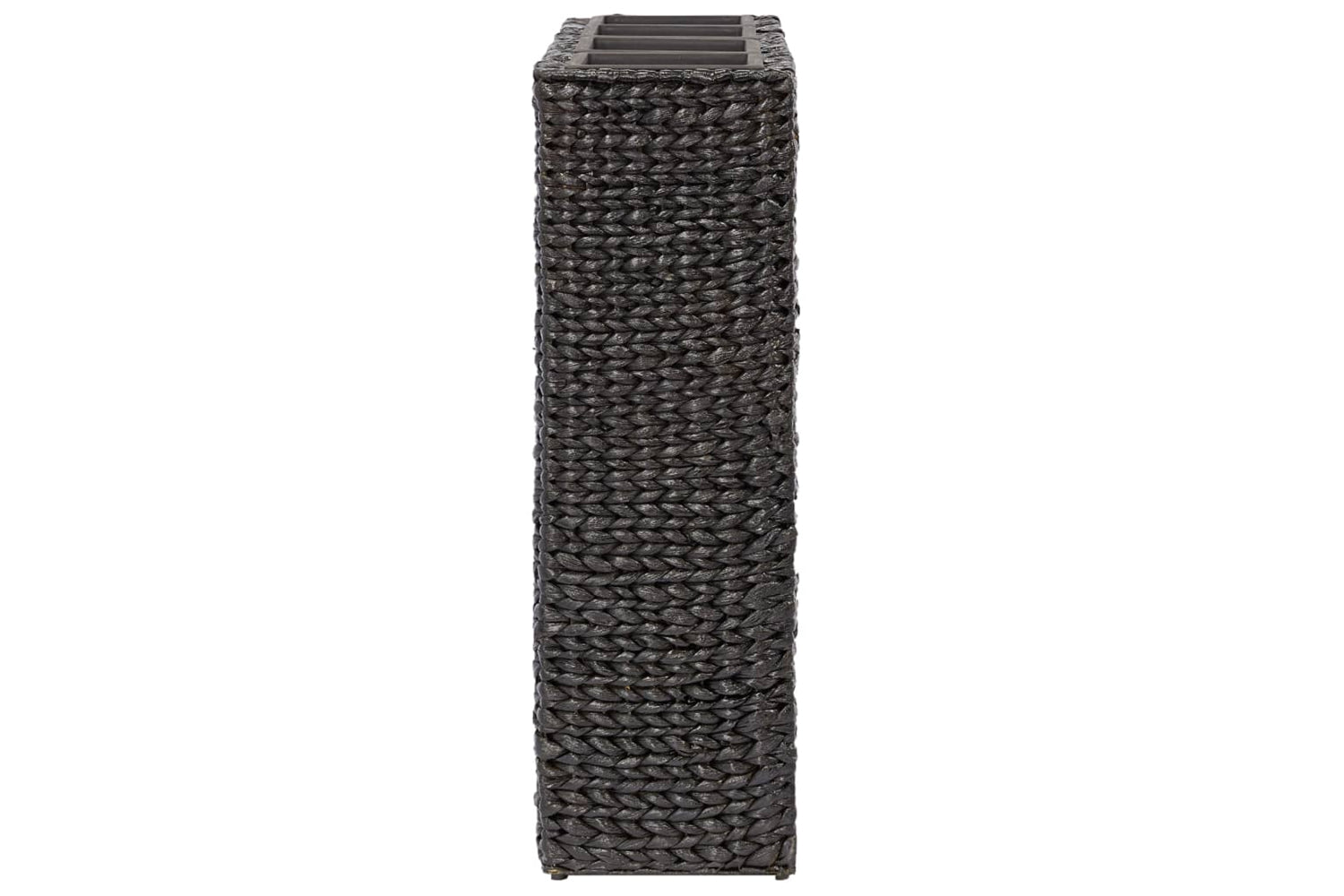 Vidaxl Raised Bed With 4 Pots Water Hyacinth Black-3