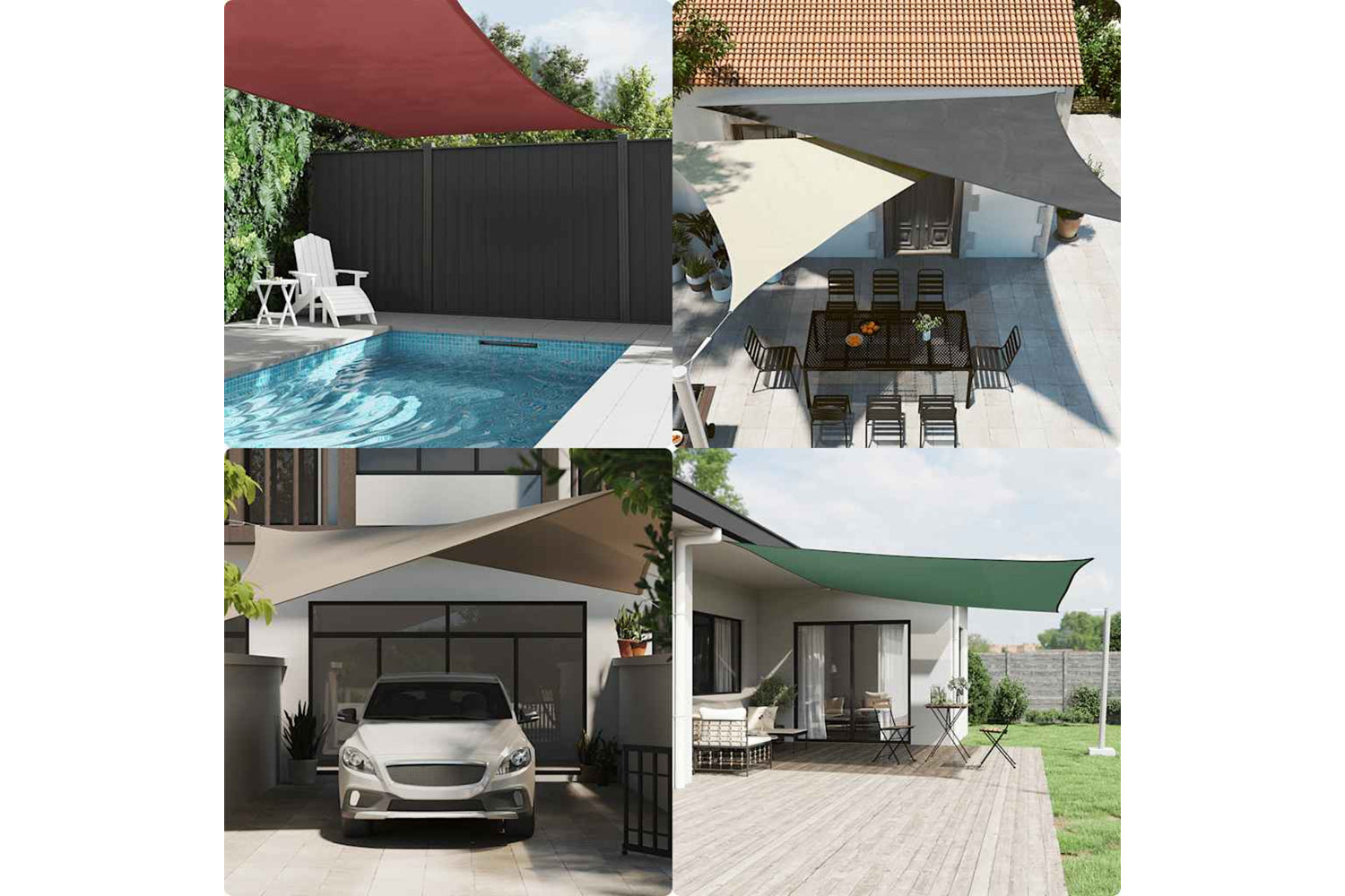 Vidaxl 135097 Sunshade Sail Oxford Fabric Rectangular 2.5x4 M Anthracite-2