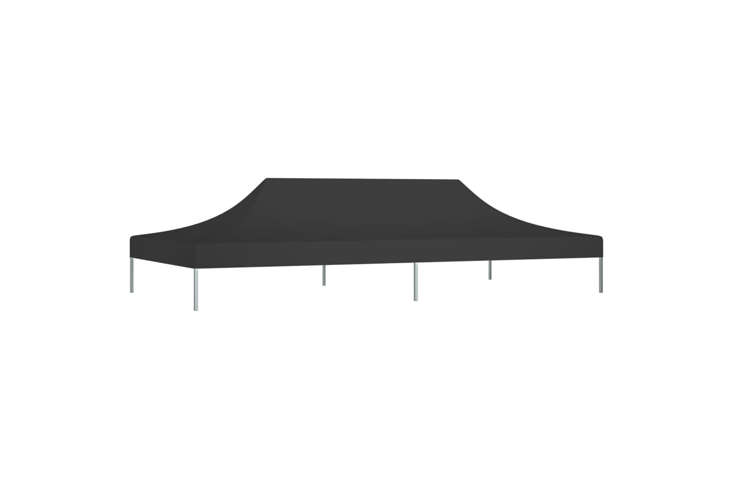 Vidaxl 315334 Party Tent Roof 6x3 M Black 270 G/mâ²-2