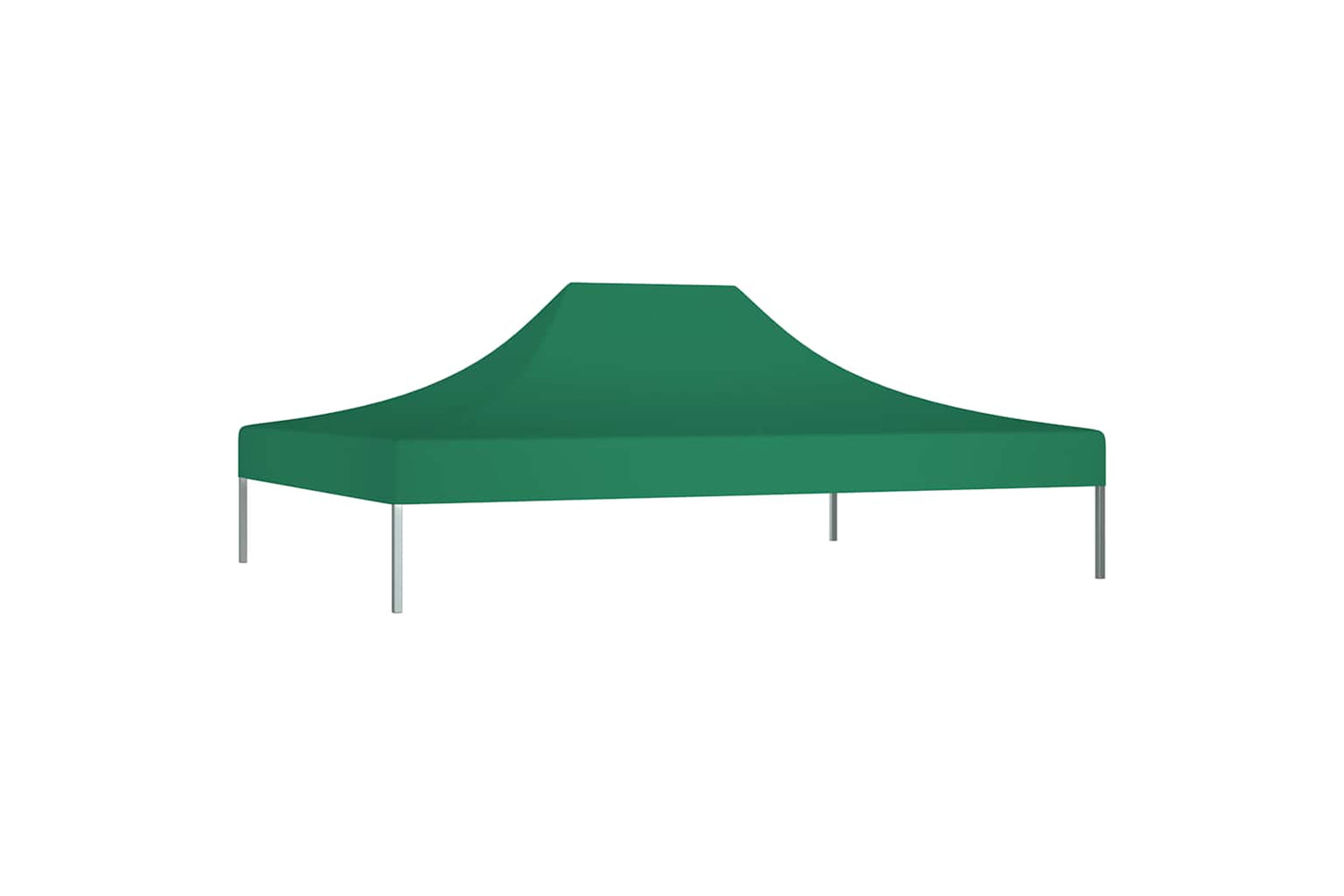 Vidaxl Party Tent Roof 4x3 M Green 270 G/m2-2