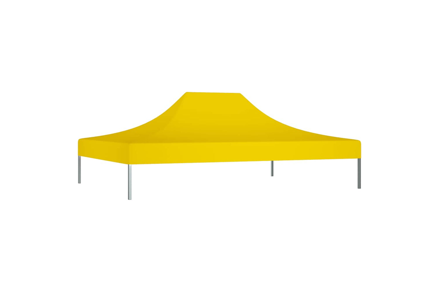 Vidaxl Party Tent Roof 4x3 M Yellow 270 G/m2-2