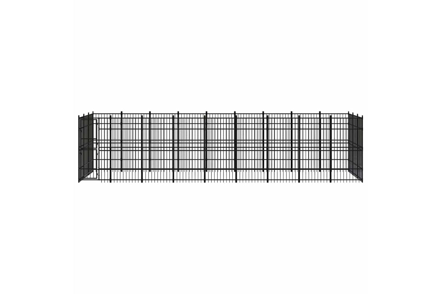 Vidaxl 3097980 Outdoor Dog Kennel Steel 24.88 M2-2