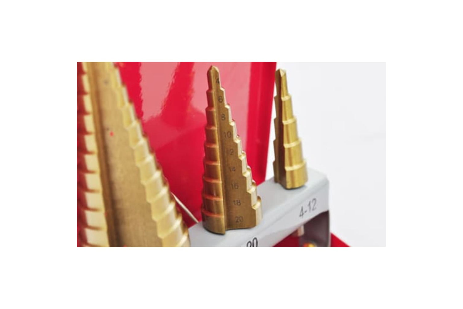Vidaxl 140169 3-piece Hss Step Drill Set-3