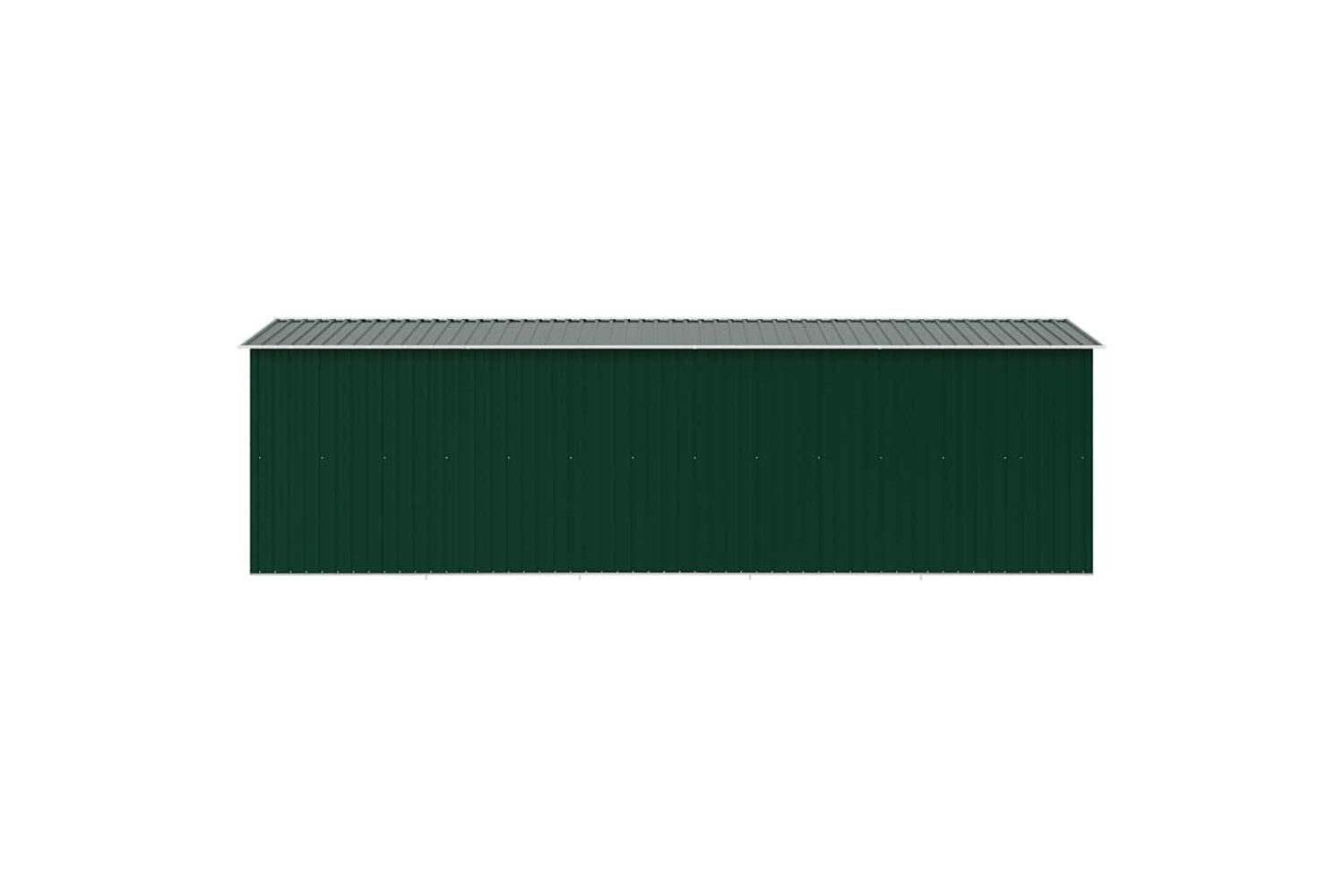 vidaXL 143352 Garden Shed 257x580x181cm Metal Green-6