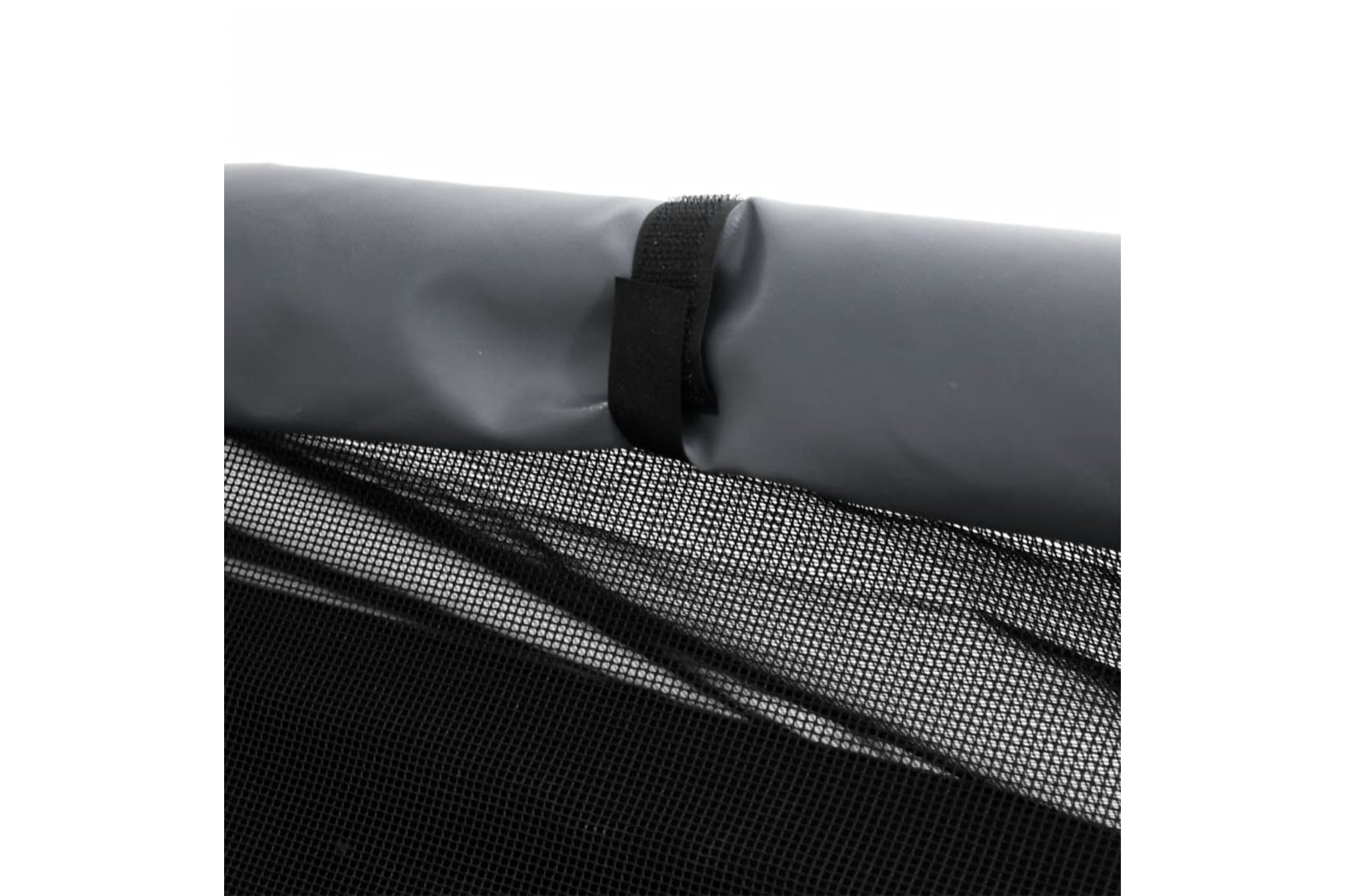 Vidaxl Dog House Light Grey Oxford Fabric And Steel-7