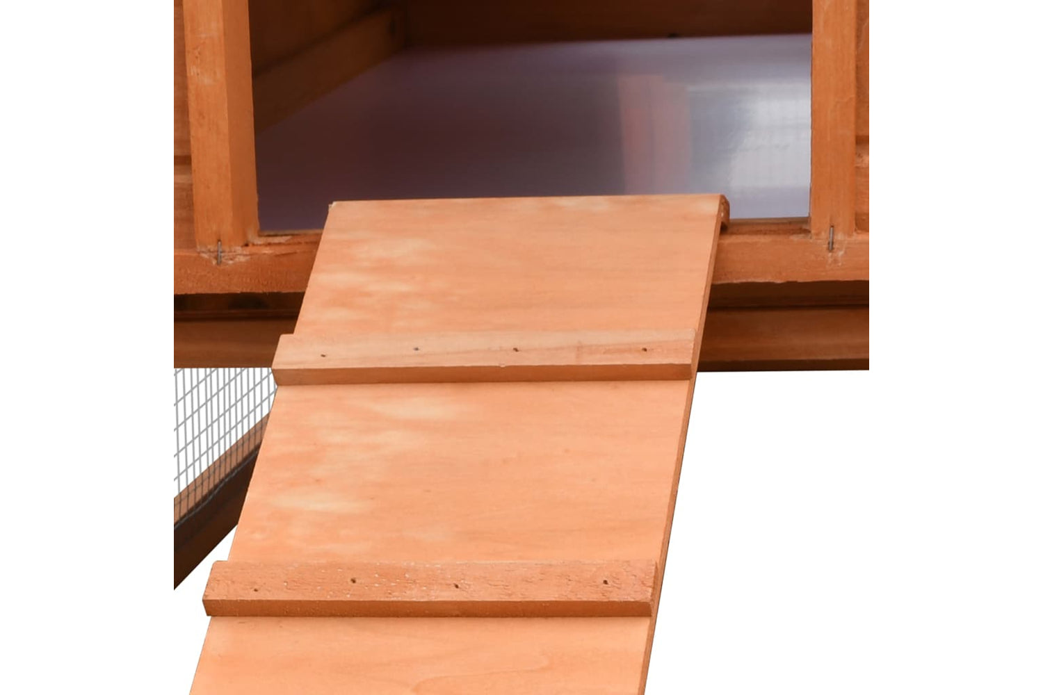 vidaXL 170642 Rabbit Hutch Solid Pine & Fir Wood 310x70x87cm-7