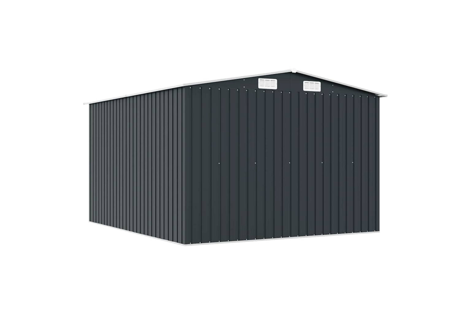 vidaXL 143342 Garden Shed 257x298x178cm Metal Anthracite-7