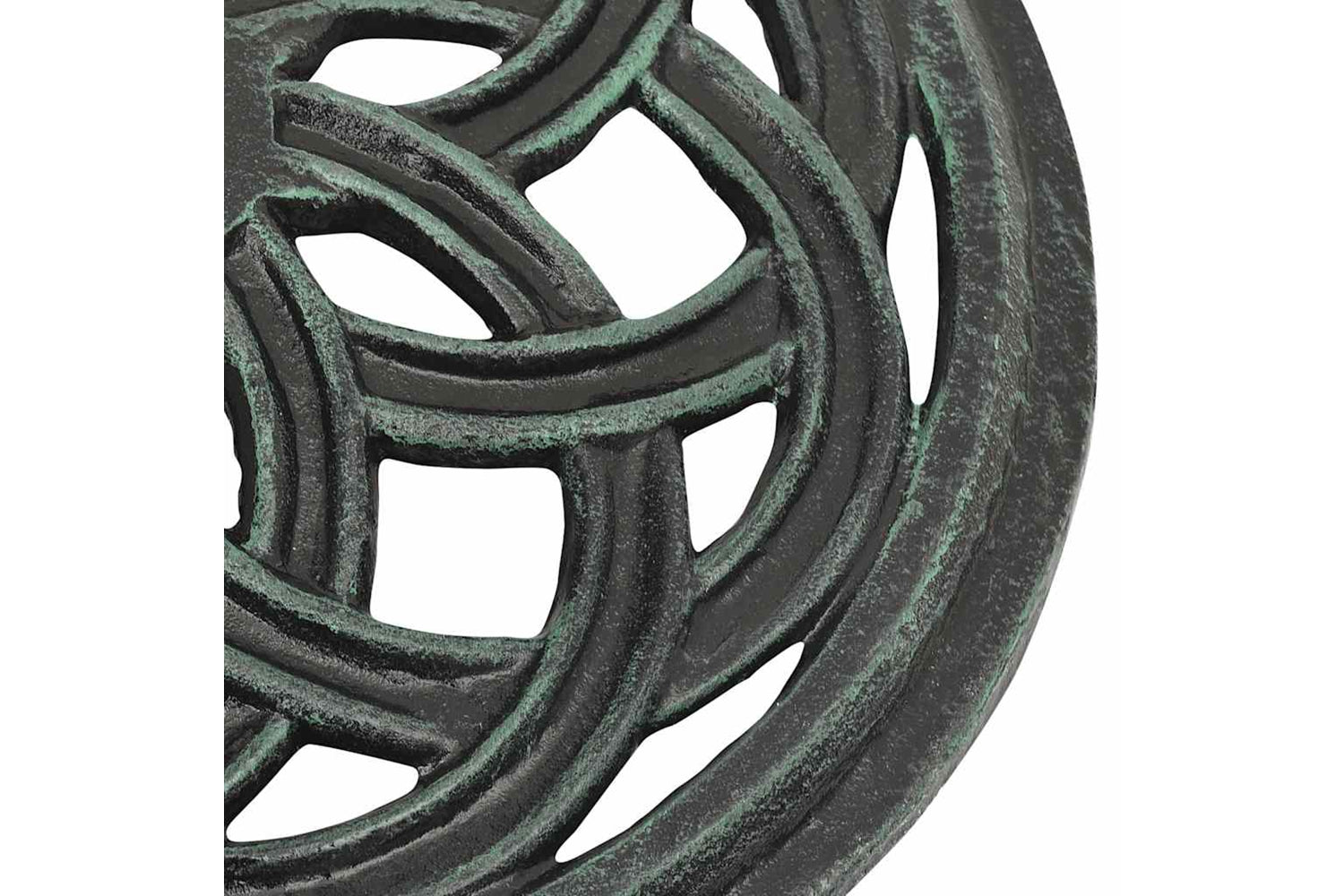 vidaXL 317756 Umbrella Base Green 44x44x31cm Cast Iron-7