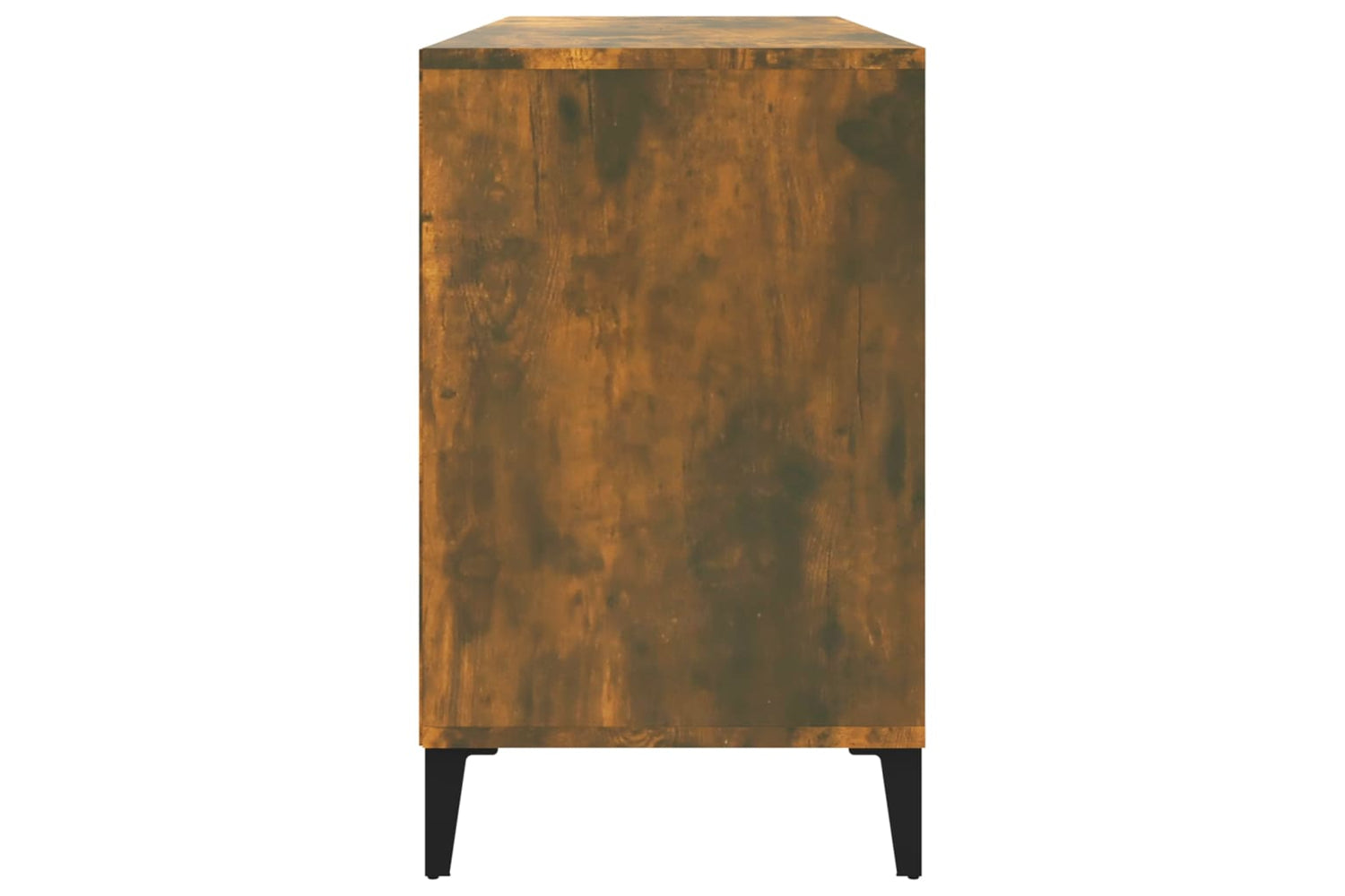 vidaXL 819753 Shoe Cabinet Smoked Oak 102x36x60cm Engineered Wood-5