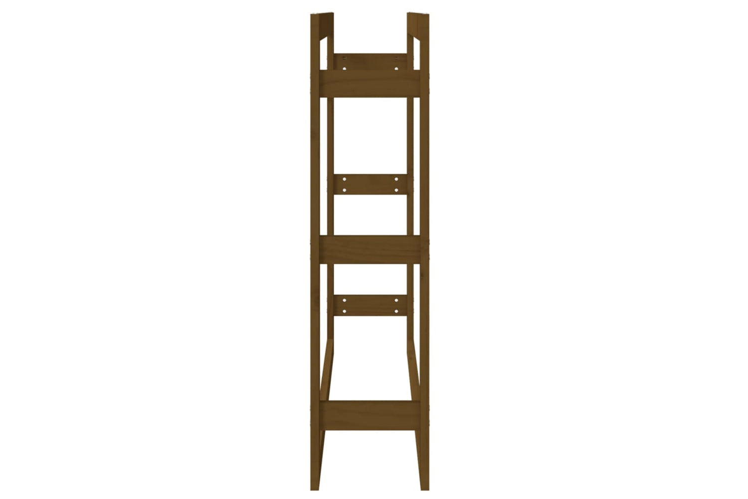 vidaXL 822425 Firewood Rack Honey Brown 100x25x100cm Solid Wood Pine-5