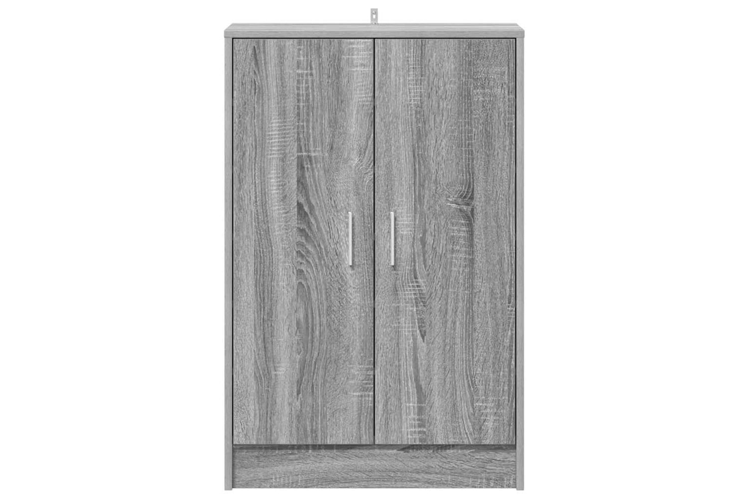 vidaXL Shoe Cabinet Grey Sonoma 60x35x92cm Engineered Wood-2