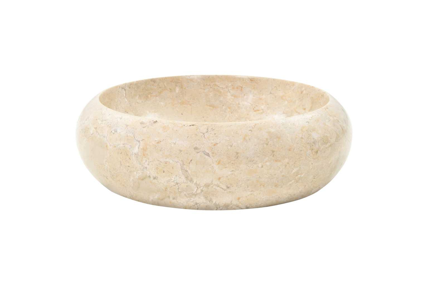 vidaXL 142767 Sink 40x12cm Marble Cream-3