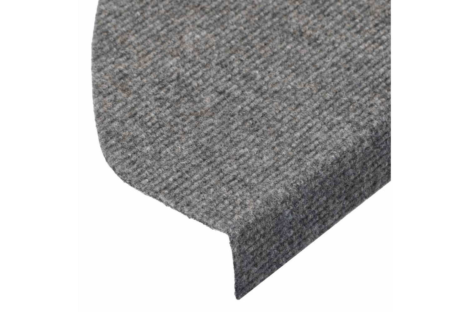 vidaXL 136397 Stair Mats Self-adhesive 15 Pcs 65x22.5x3.5cm Grey-6