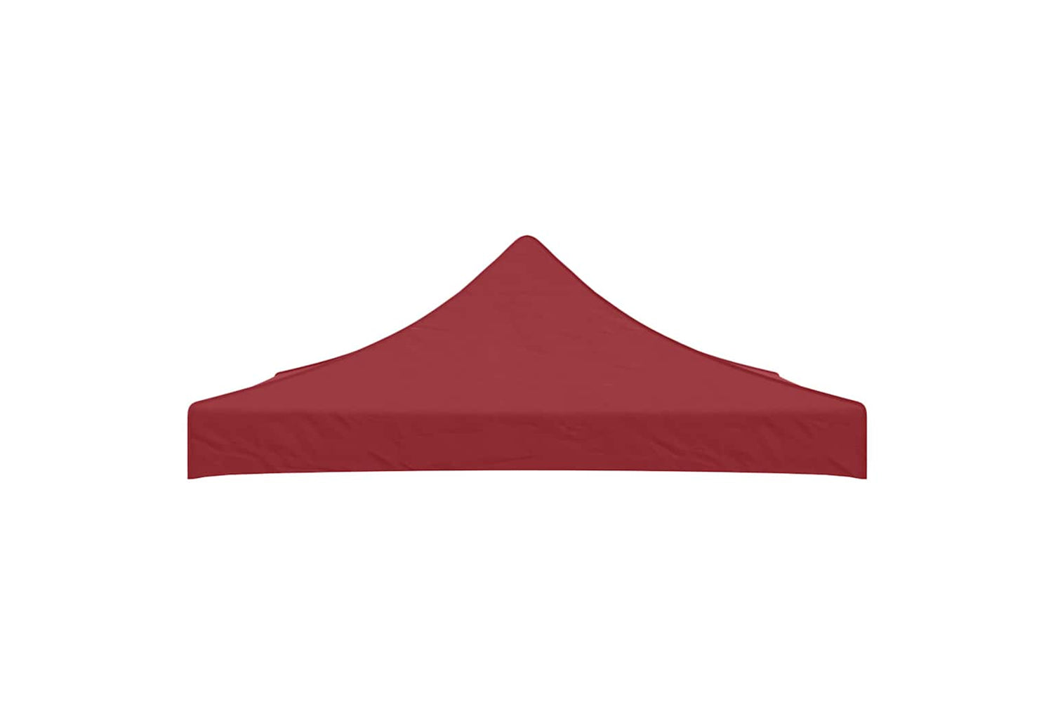 Vidaxl Party Tent Roof 3x3 M Burgundy 270 G/m2-3