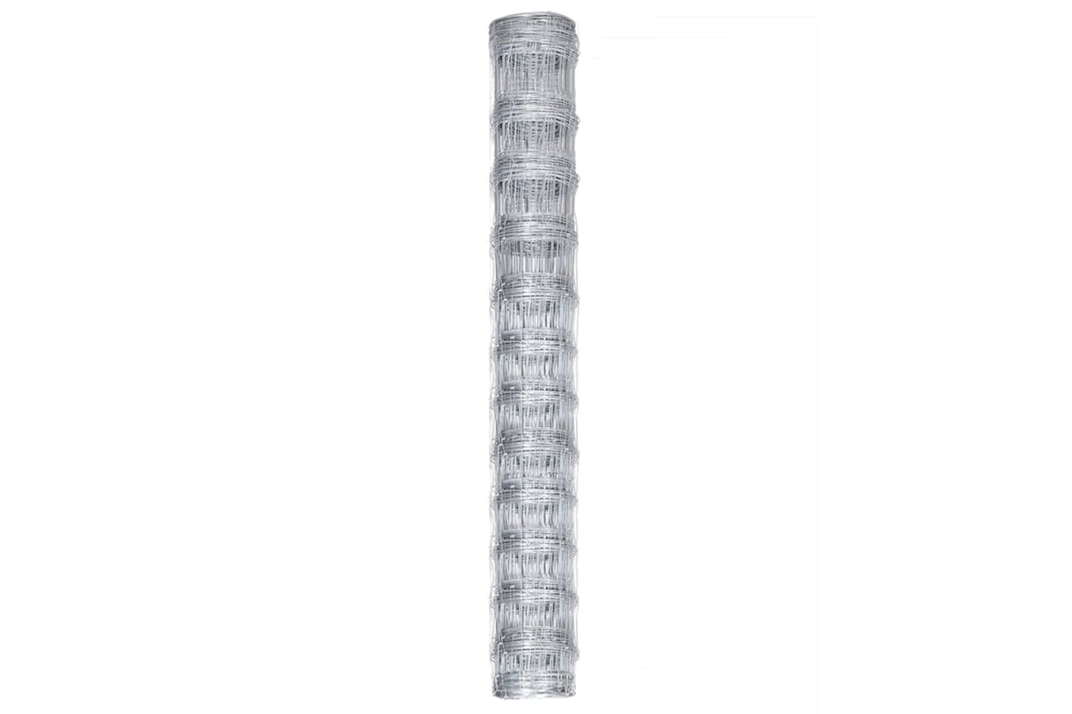 Vidaxl 149514 Garden Fence Galvanised Steel 50x1.25 M Silver-2