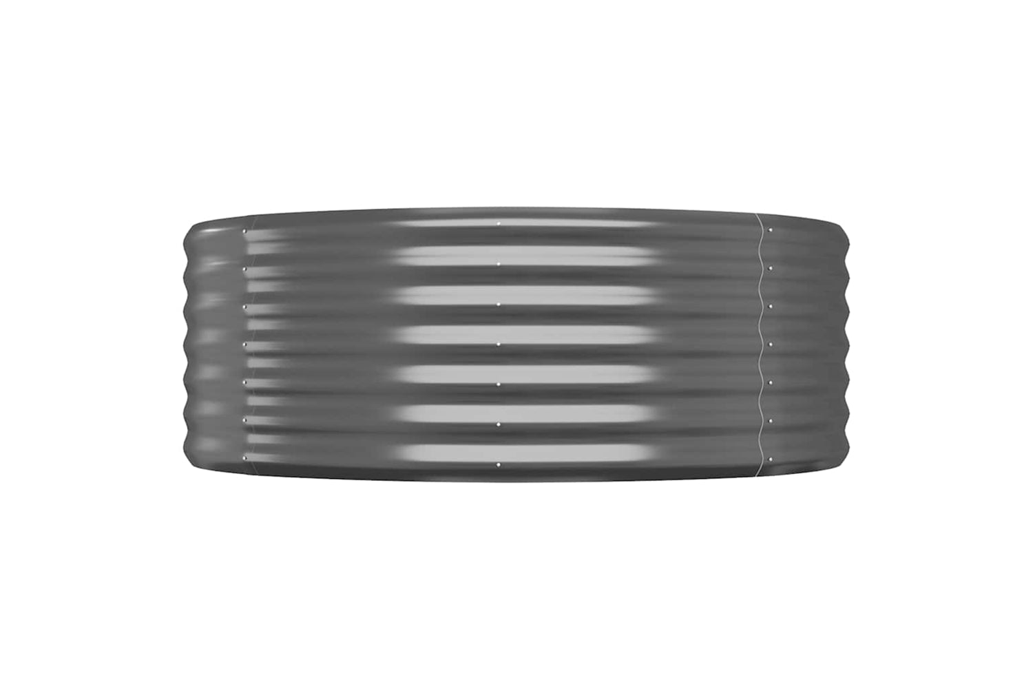 vidaXL 319016 Garden Raised Bed Powder-coated Steel 544x100x36cm Anthracite-3