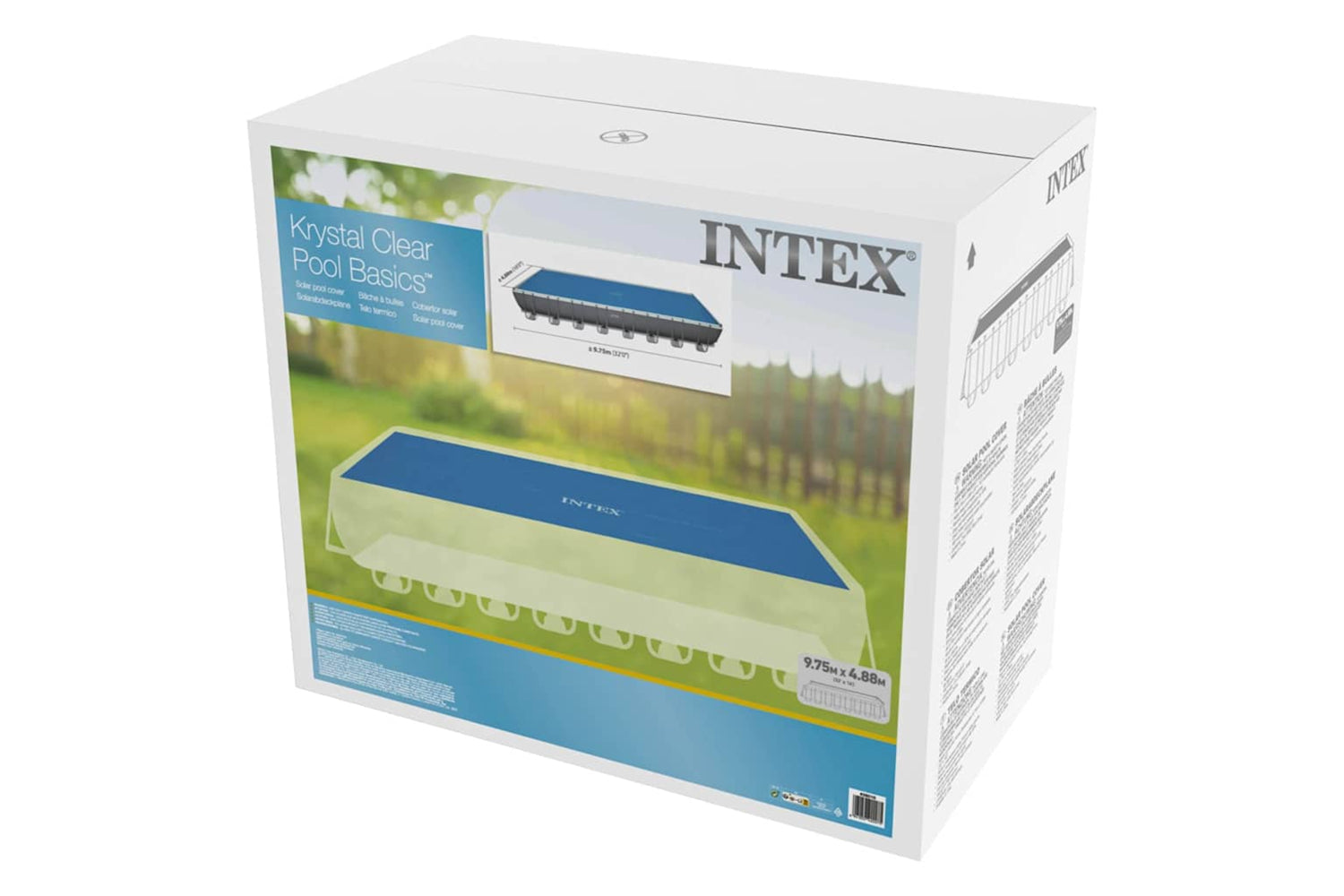 Intex 93306 Intex Solar Pool Cover Blue 960x466 Cm Polyethylene-3