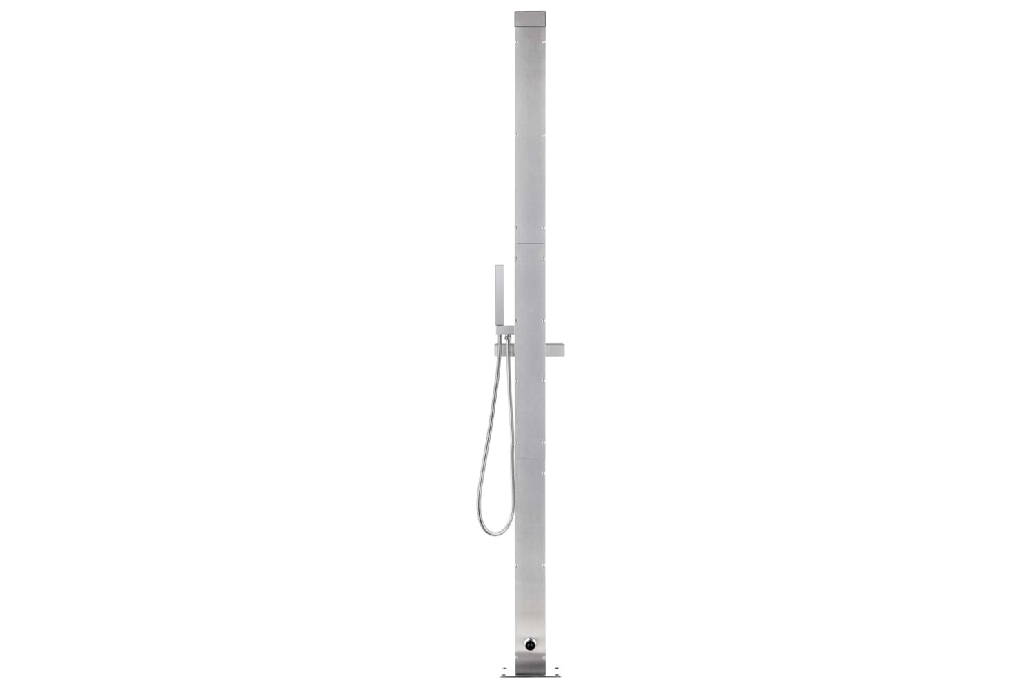 vidaXL 315939 Garden Shower 220cm Stainless Steel-5