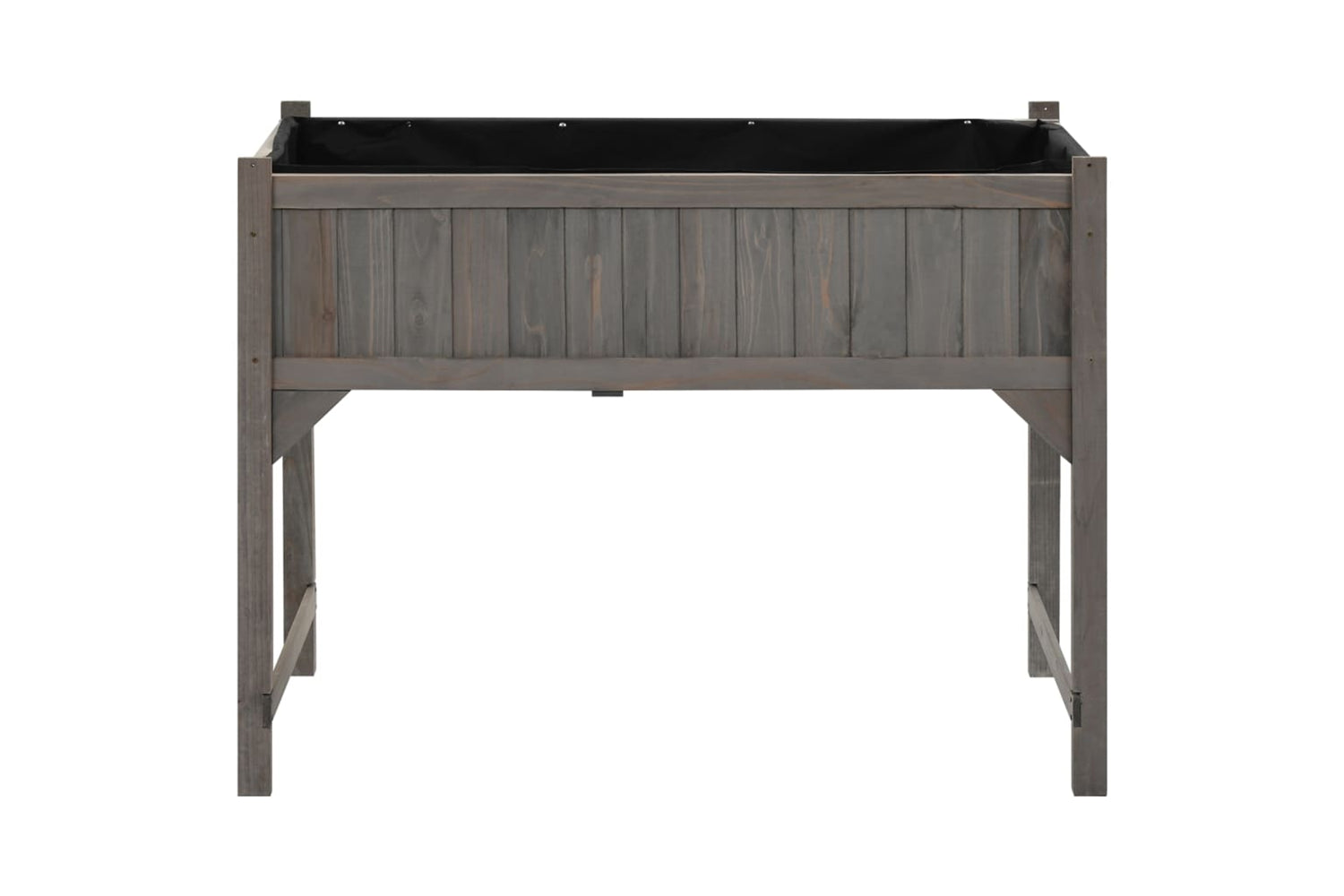 vidaXL 316472 Raised Bed With Greenhouse 110x54x120cm Solid Fir Wood-7