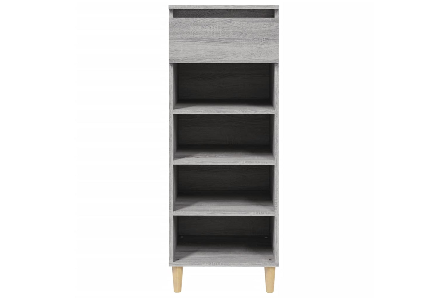 vidaXL 819778 Shoe Cabinet Grey Sonoma 40x36x105cm Engineered Wood-6