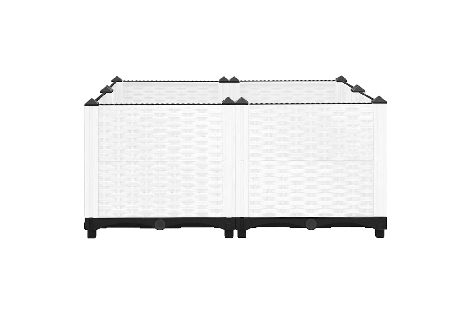 vidaXL Raised Bed 80x80x38cm Polypropylene-3