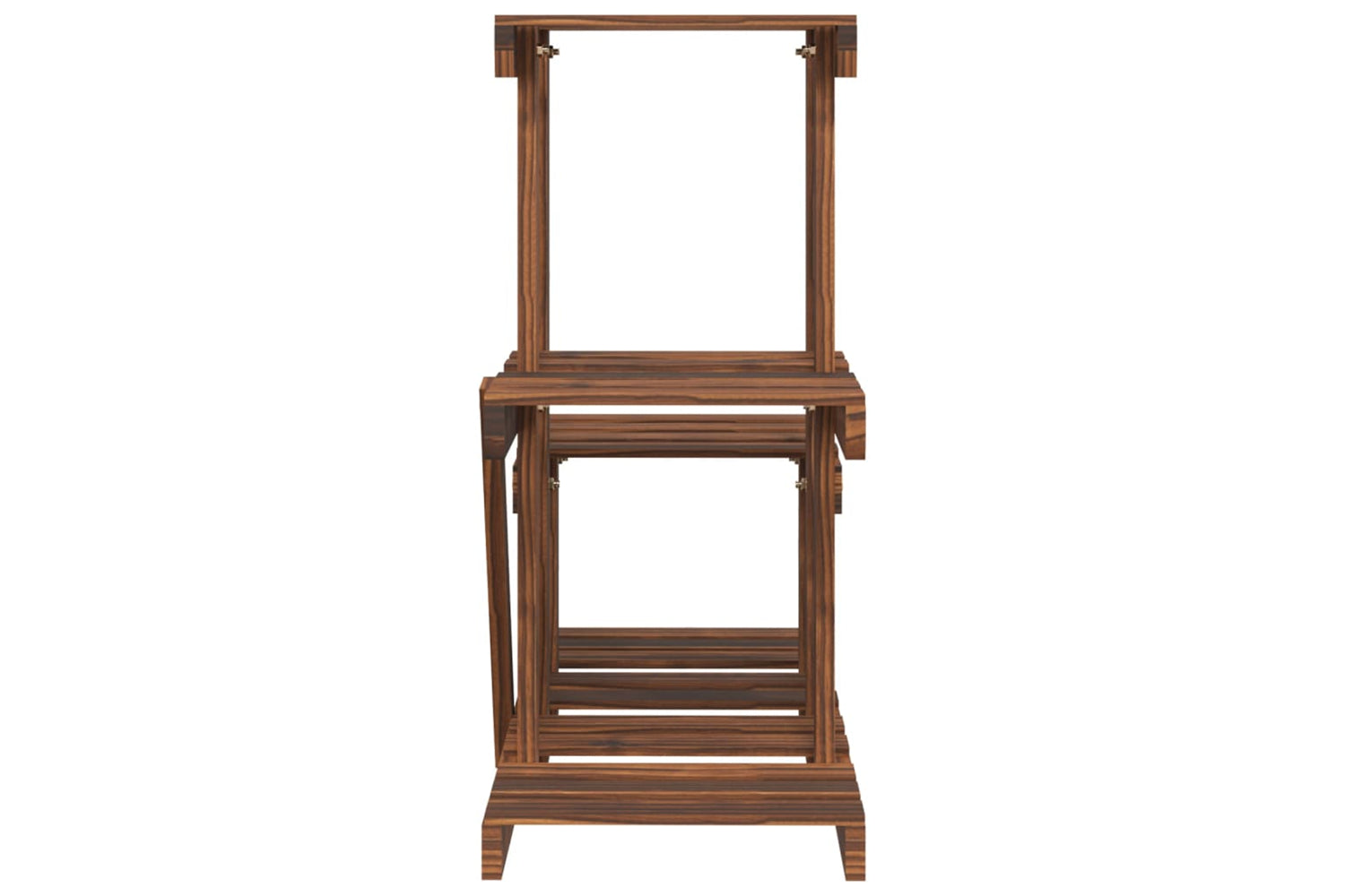 vidaXL 362869 Flower Stand 58x25x51cm Solid Wood Fir-4