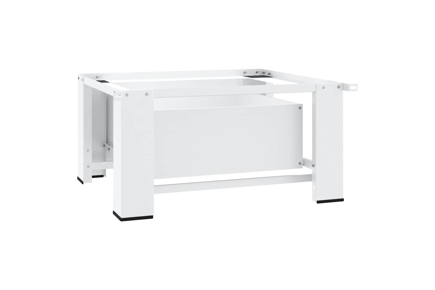 vidaXL 50448 Washing Machine Pedestal With Drawer White-5