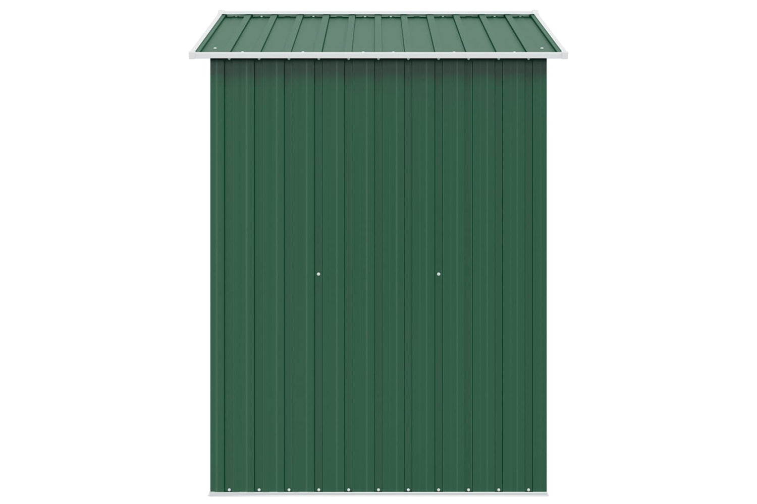 vidaXL 42909 Garden Storage Shed Green Metal 204x132x186cm-6