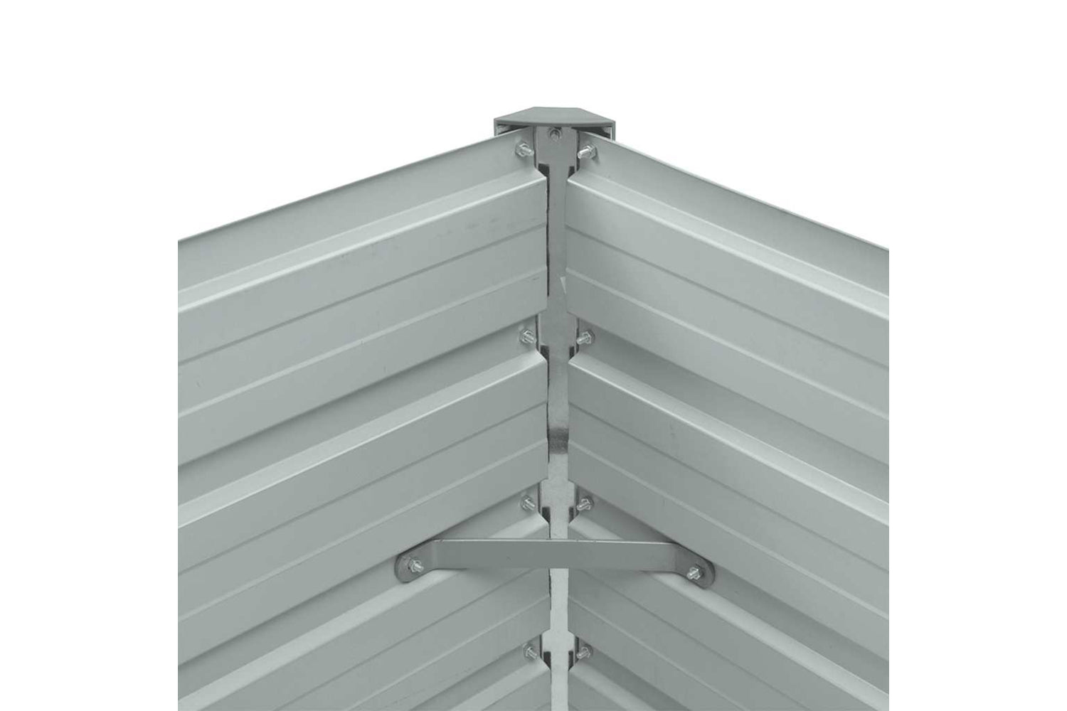 Vidaxl Garden Raised Bed Anthracite 100x40x45 Cm Galvanised Steel-6