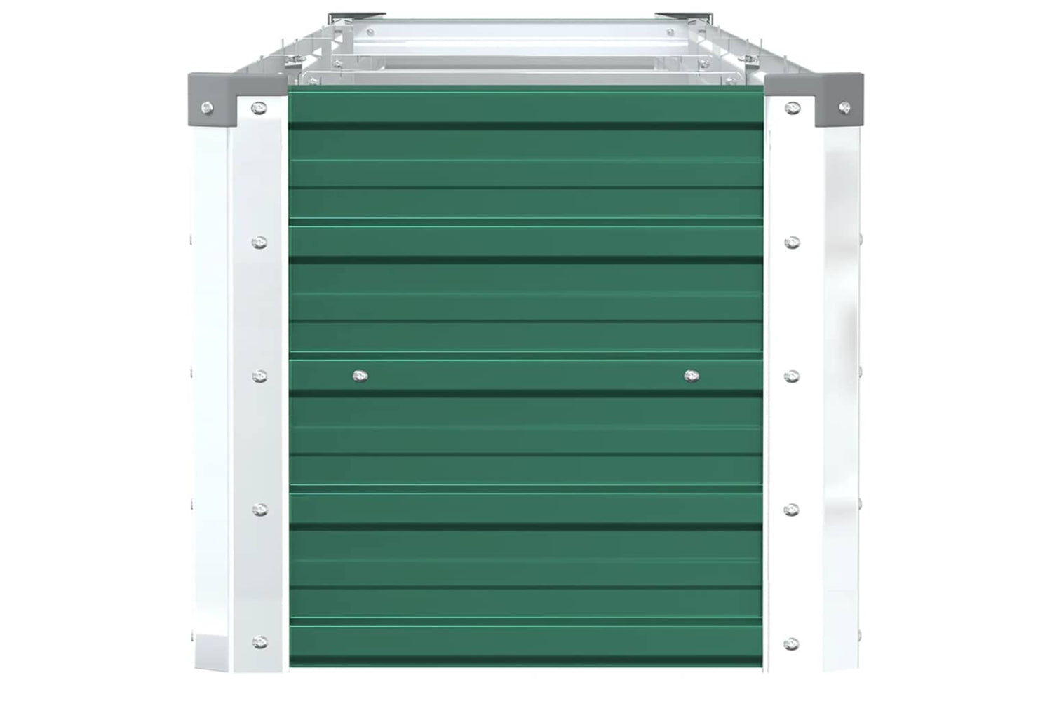vidaXL 47053 Garden Raised Bed Galvanised Steel 320x40x45cm Green-4