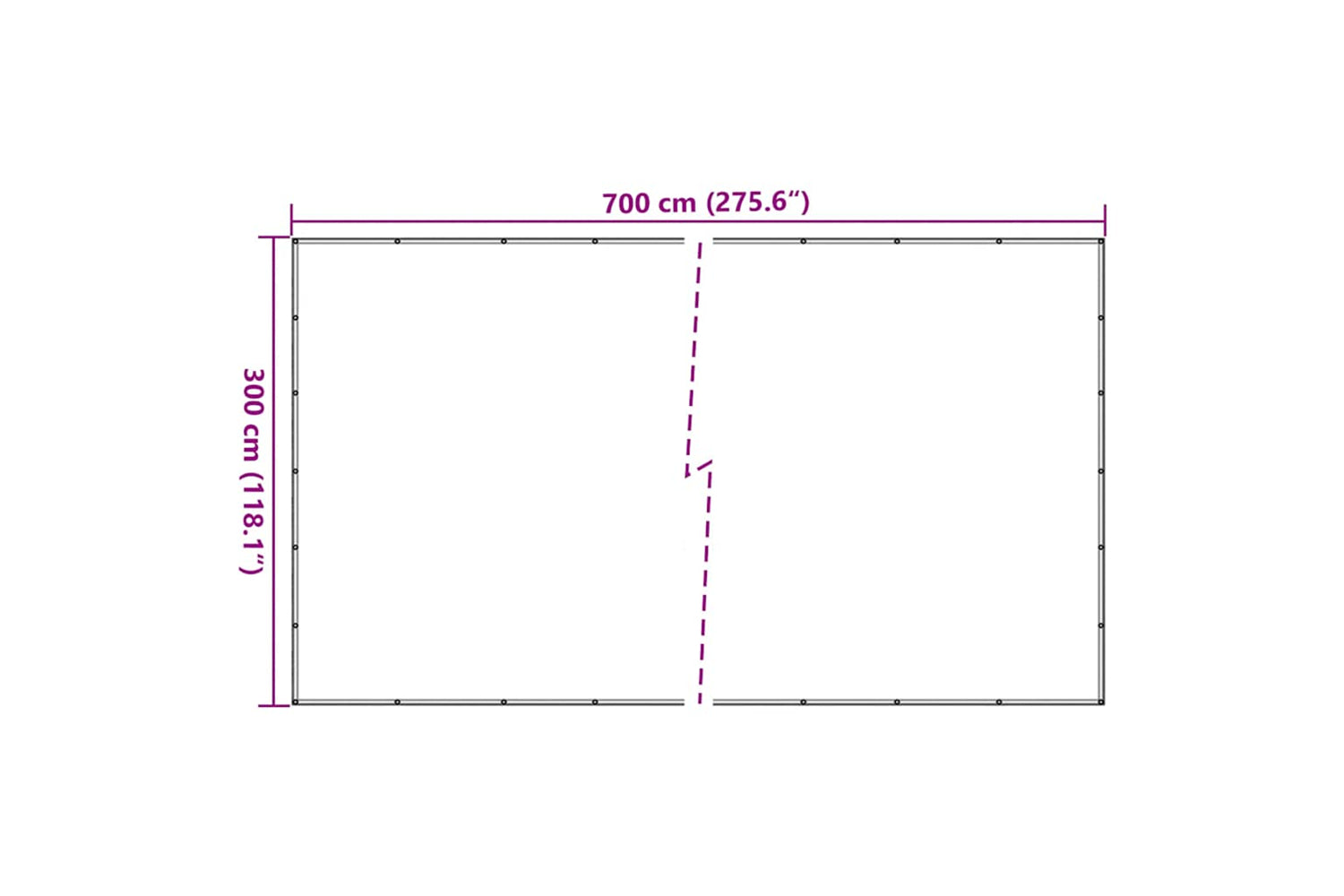 vidaXL 144999 Container Net Hdpe 3x7 M Black-8
