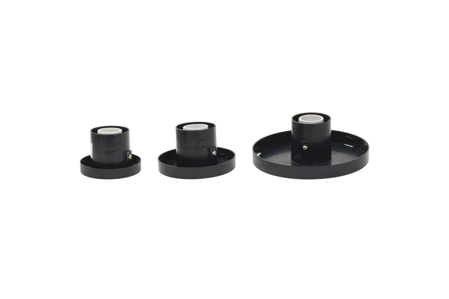 vidaXL 277146 6 Piece Led Bowl Lamp Set Spherical 20/30/40cm Pmma-7