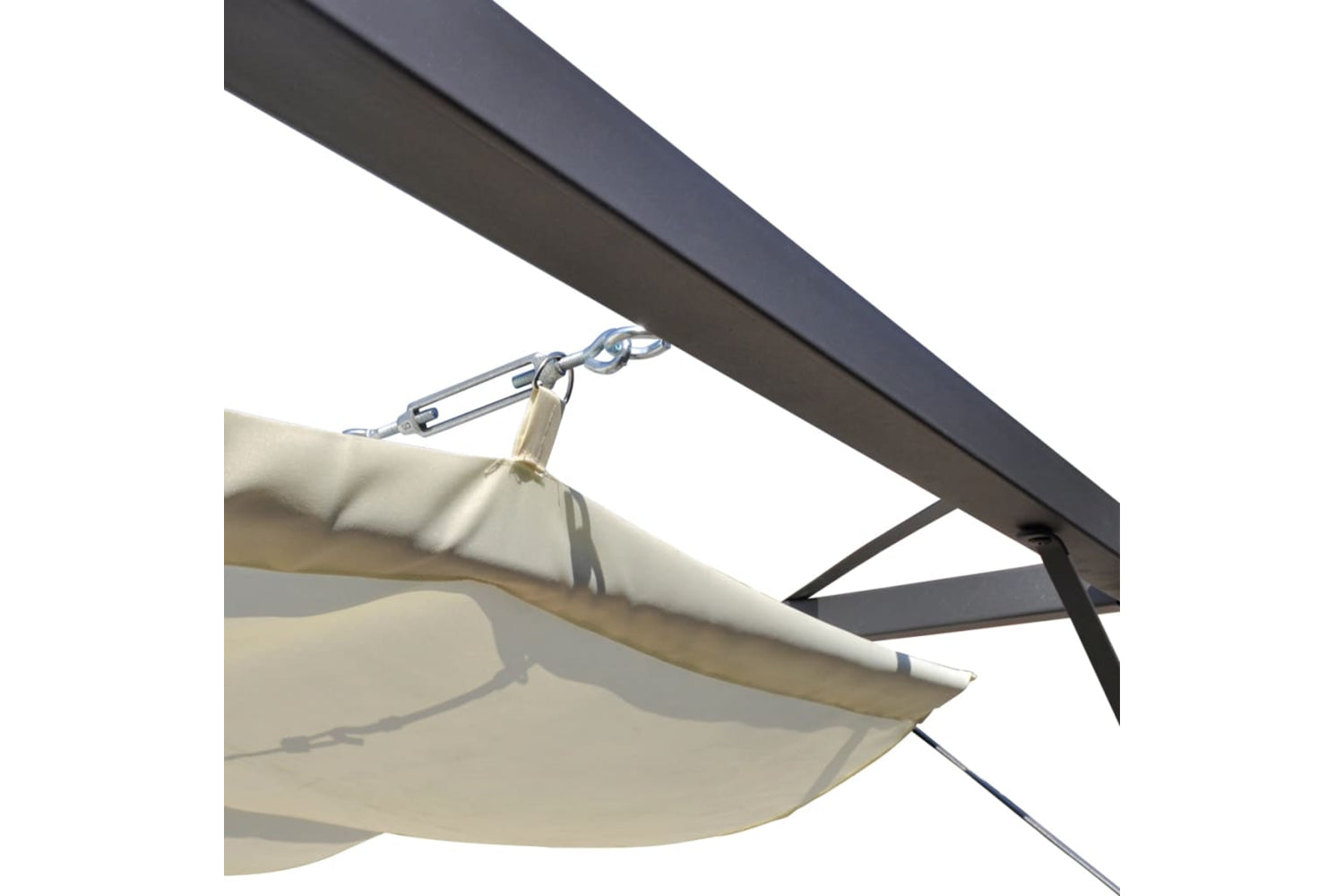 Vidaxl 40786 Garden Gazebo With Retractable Roof Canopy-5