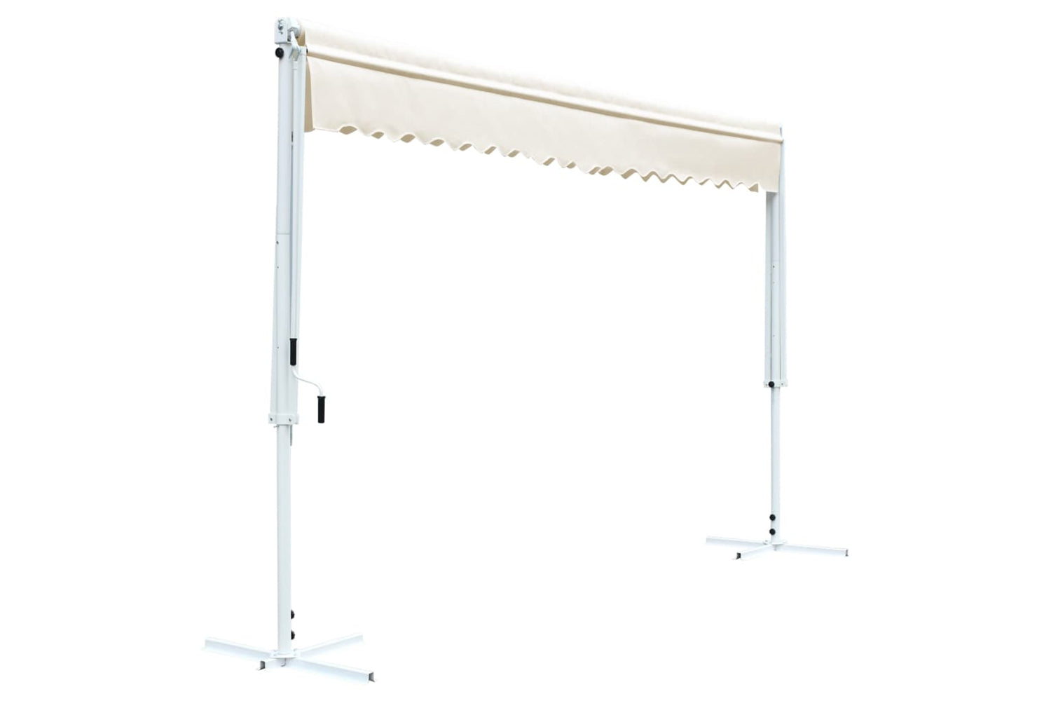 vidaXL 145884 Free Standing Awning 600x300cm Cream-4