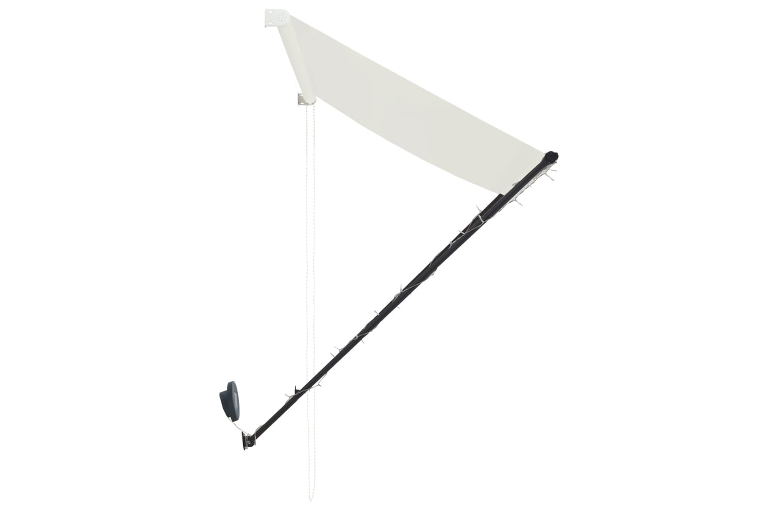 vidaXL 145925 Retractable Awning With Led 300x150cm Cream-5
