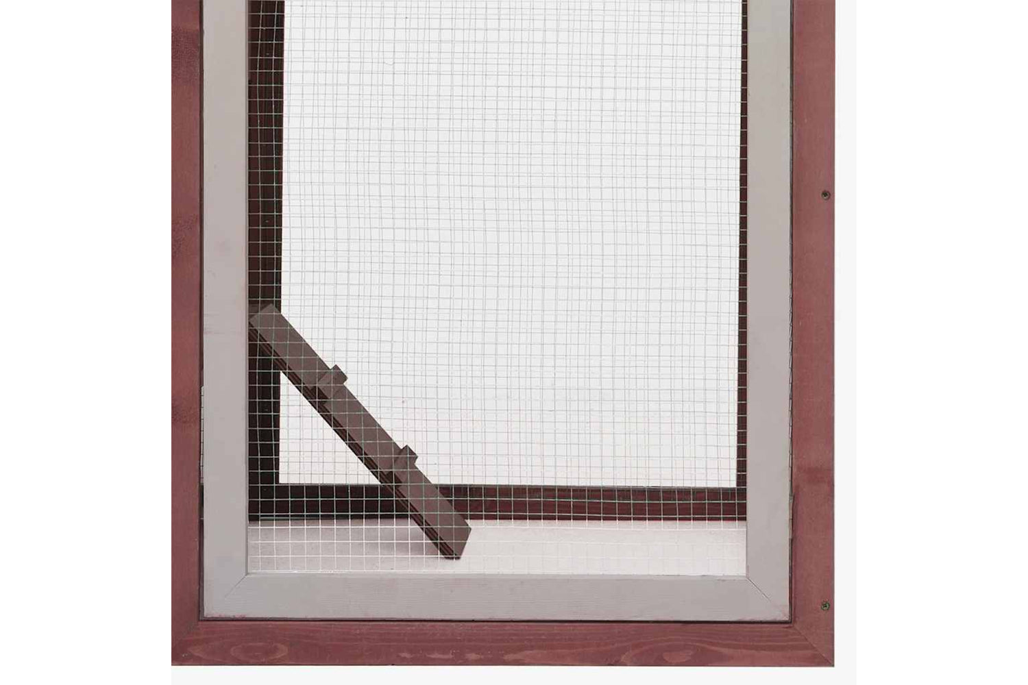 vidaXL 170862 Chicken Cage Mocha 170x81x110cm Solid Pine & Fir Wood-7