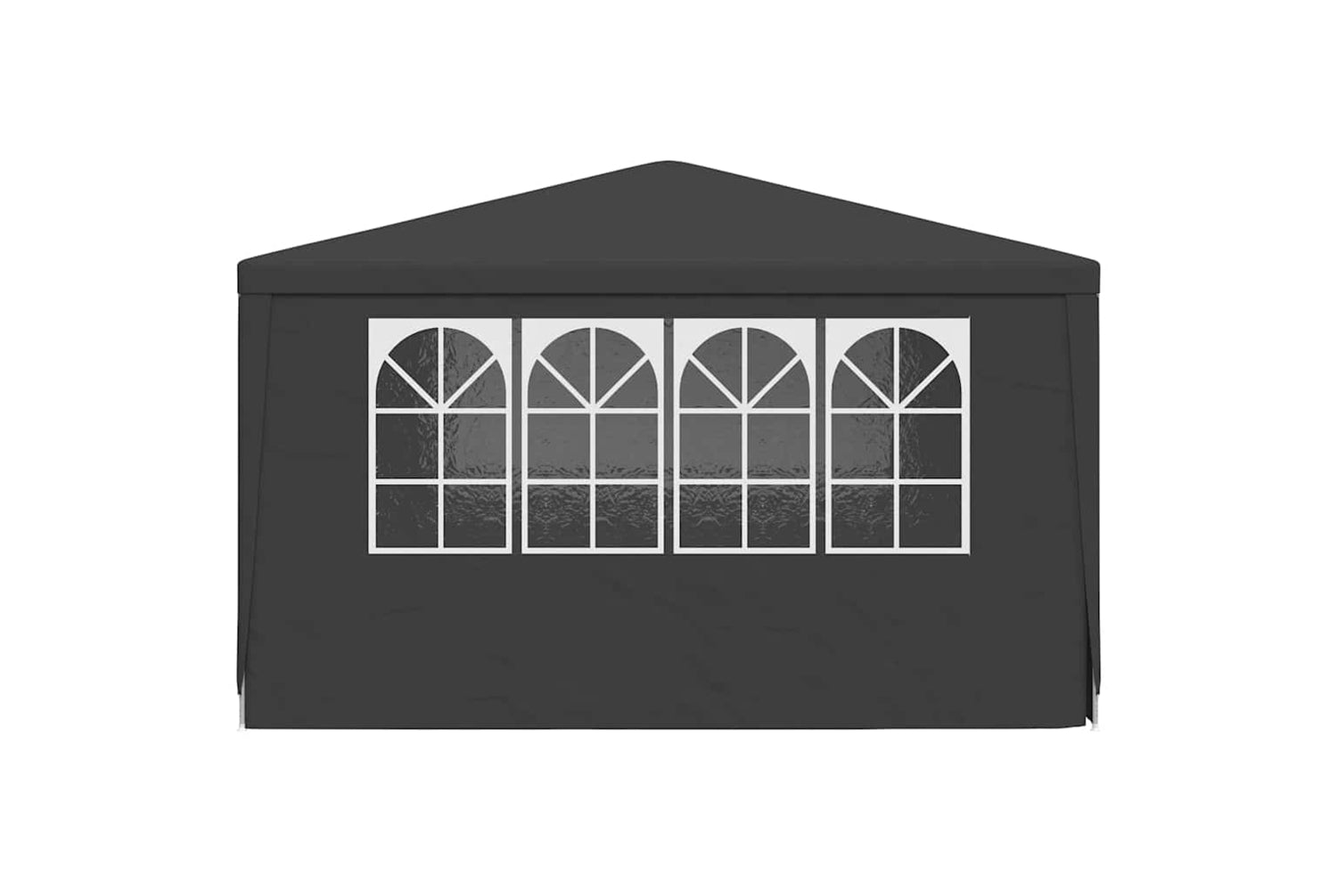 Vidaxl Professional Party Tent With Side Walls 4x4 M Anthracite 90 G/mÂ²-4