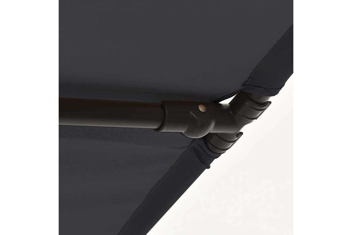 Vidaxl 47342 Outdoor Parasol With Aluminium Pole 2x1.5 M Black-8