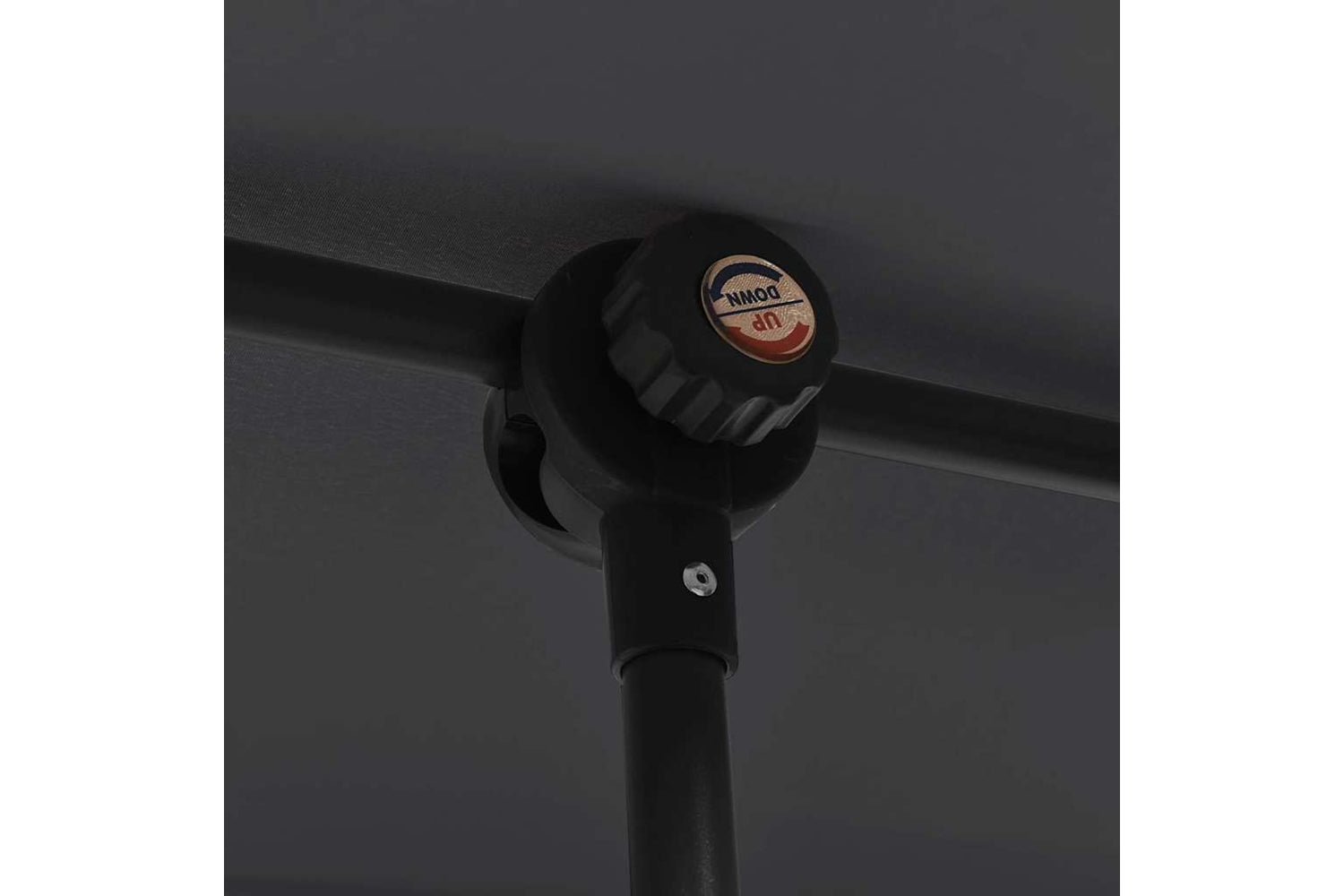 Vidaxl 47342 Outdoor Parasol With Aluminium Pole 2x1.5 M Black-7