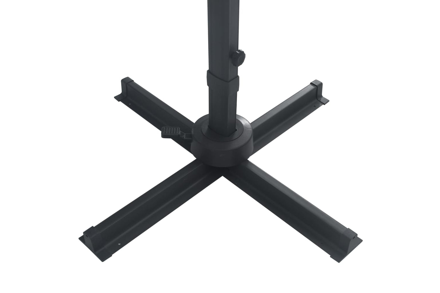 Vidaxl 47005 Cantilever Umbrella With Led Lights And Aluminium Pole 400x300 Cm Green-8