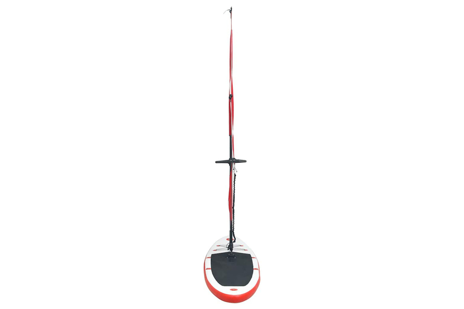 Vidaxl Inflatable Stand Up Paddleboard With Sail Set Red And White-4
