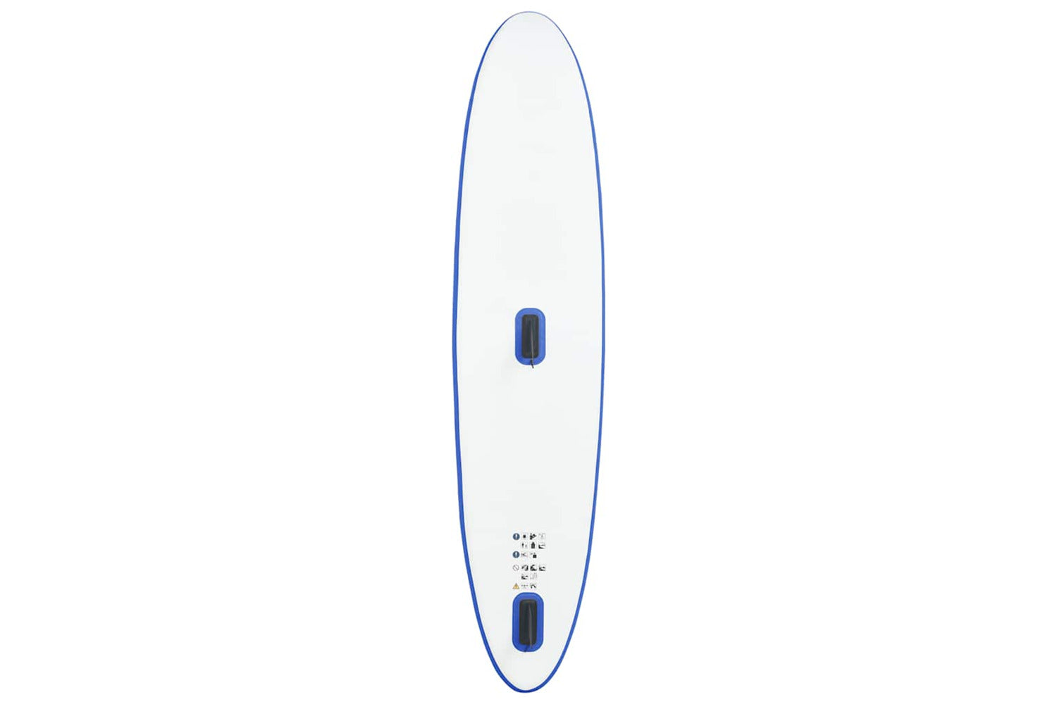 Vidaxl Inflatable Stand Up Paddleboard With Sail Set Blue And White-6