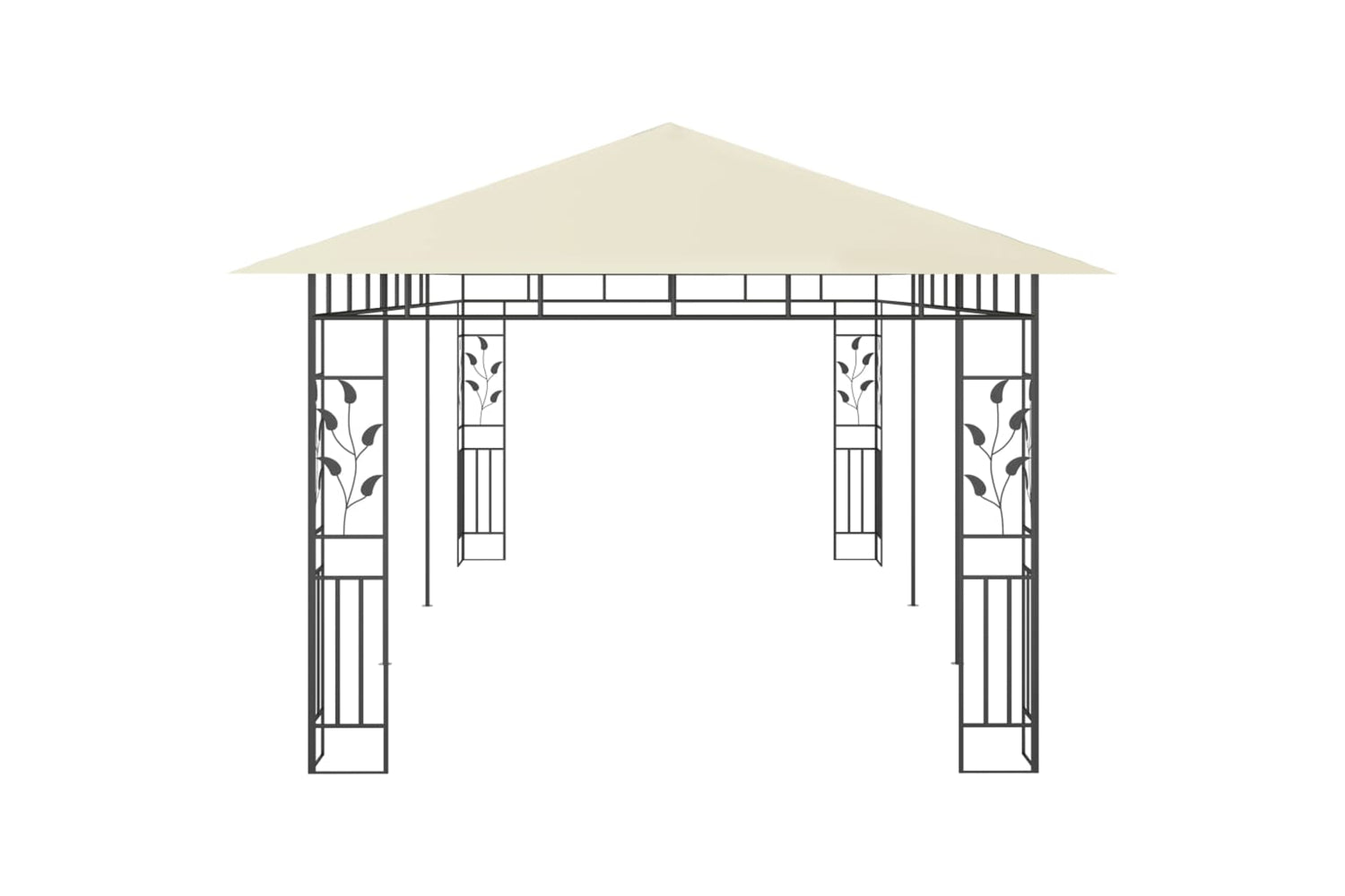 Vidaxl 47971 Gazebo With Mosquito Net 6x3x2.73 M Cream-4