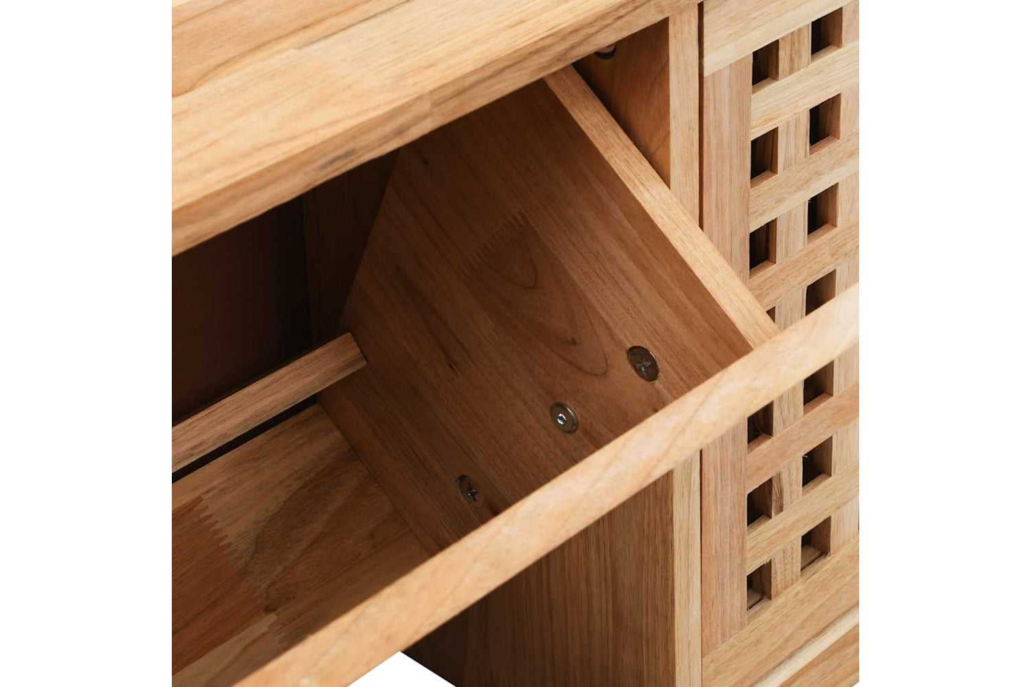 vidaXL 247599 Shoe Storage Bench 94x20x38cm Solid Walnut Wood-7