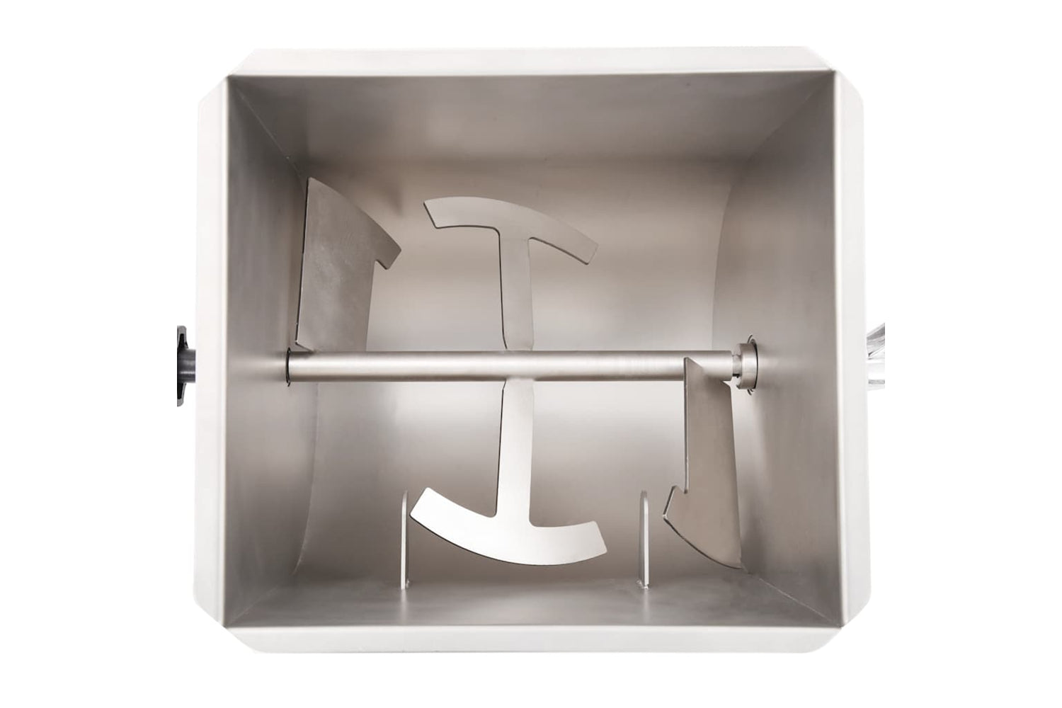 Vidaxl Meat Mixer With Gear Box Silver Stainless Steel-6