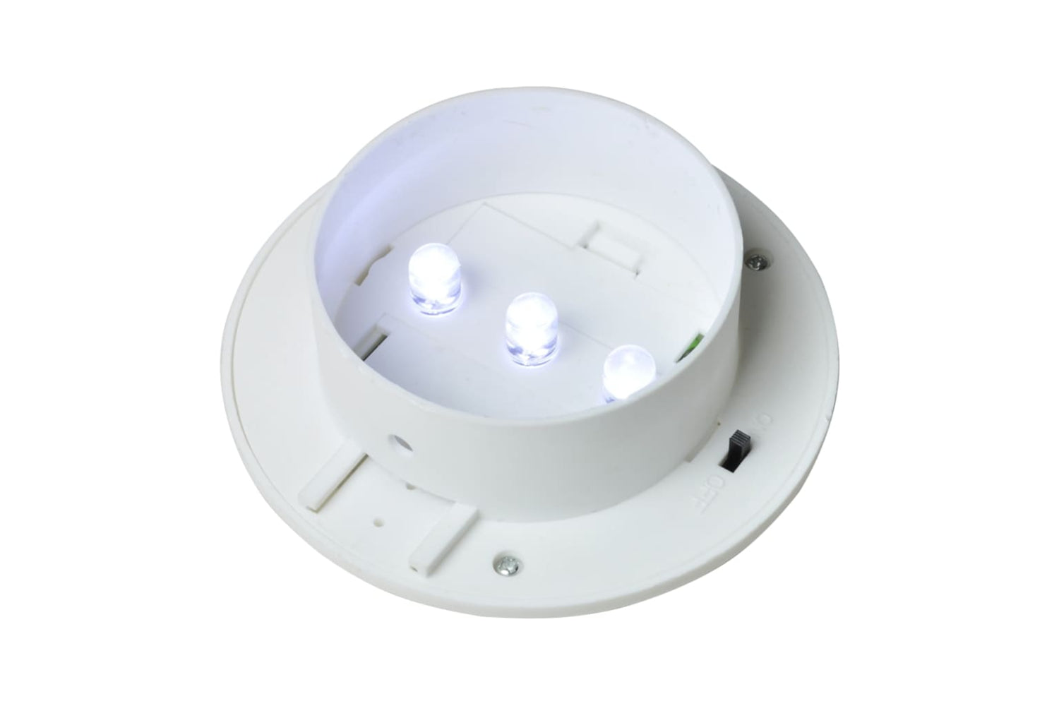 Vidaxl 277123 Outdoor Solar Fence Lamps 12 Pcs Led White-7