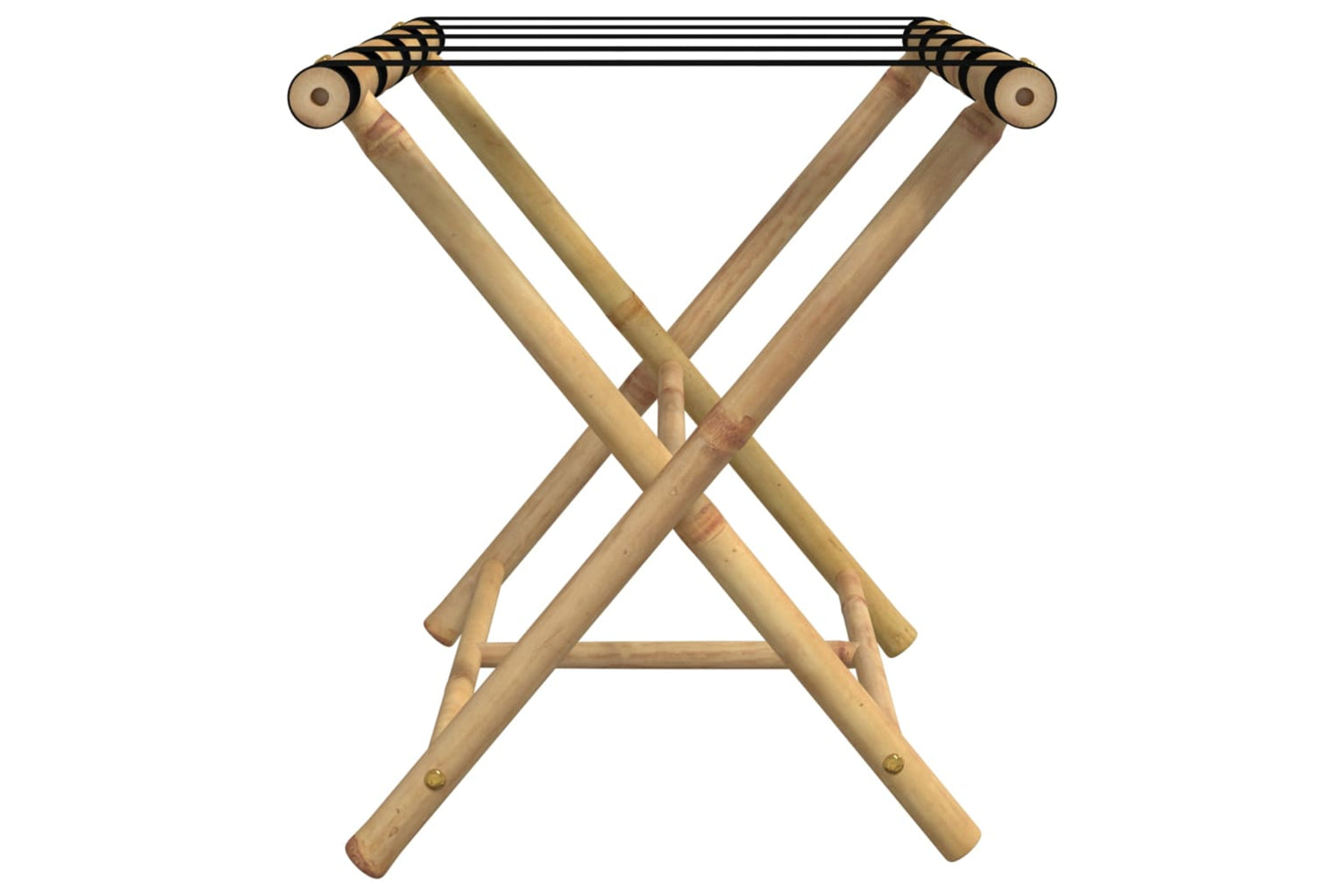 vidaXL 366453 Folding Luggage Rack 62x42x50.5cm Bamboo-4
