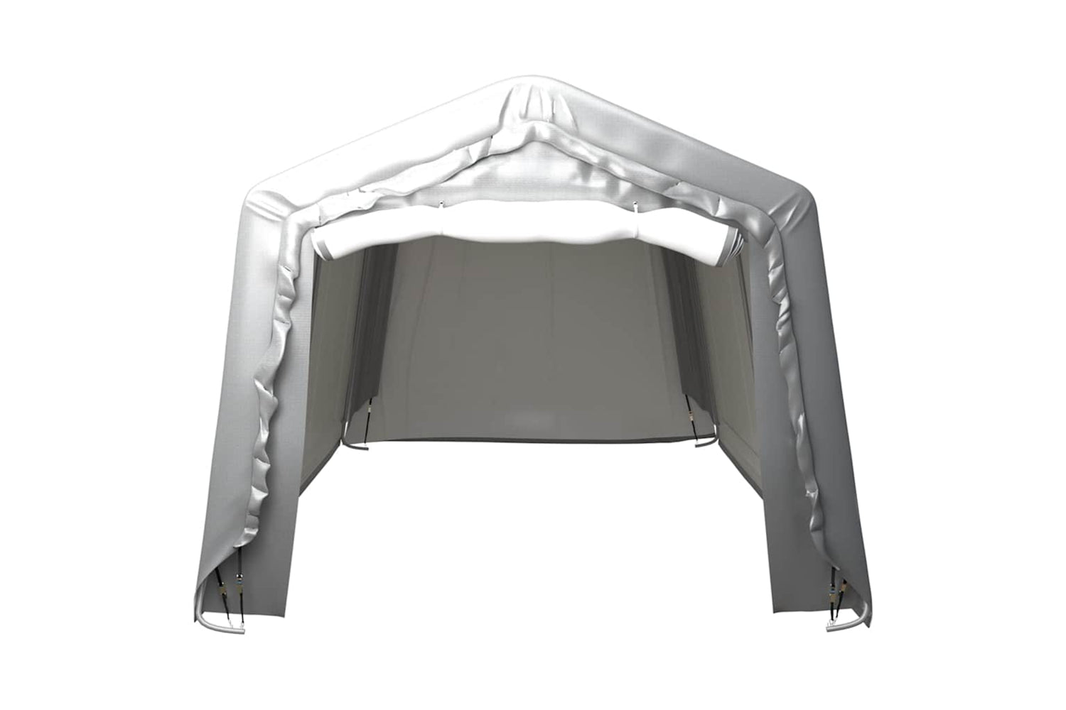 vidaXL 3079588 Storage Tent 300x600cm Steel Grey-2