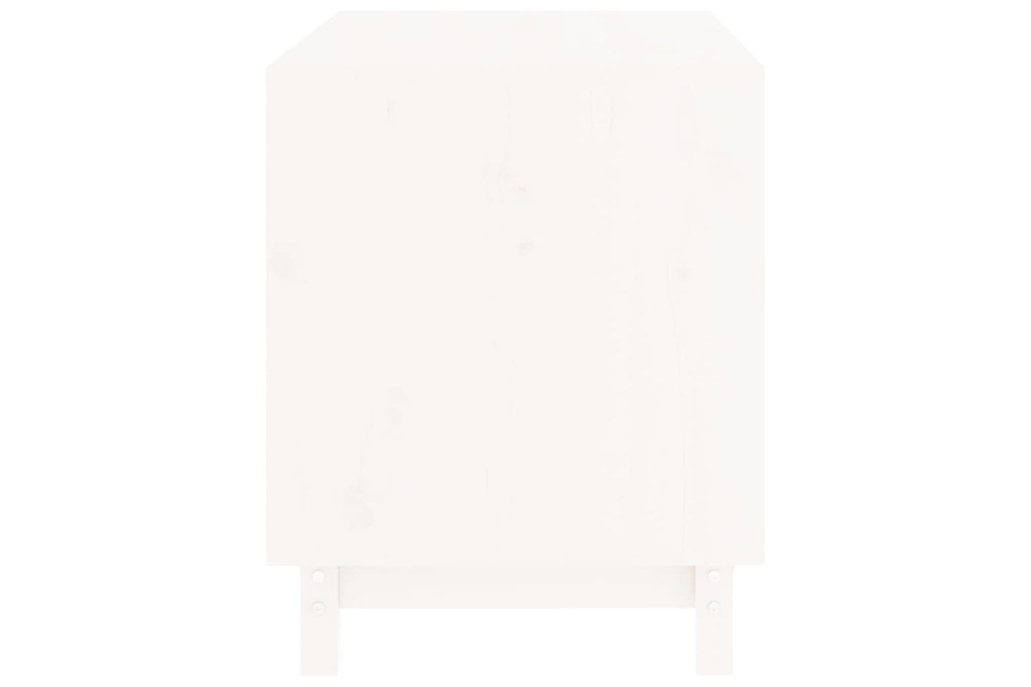 vidaXL 822482 Dog House White 70x50x62cm Solid Wood Pine-5